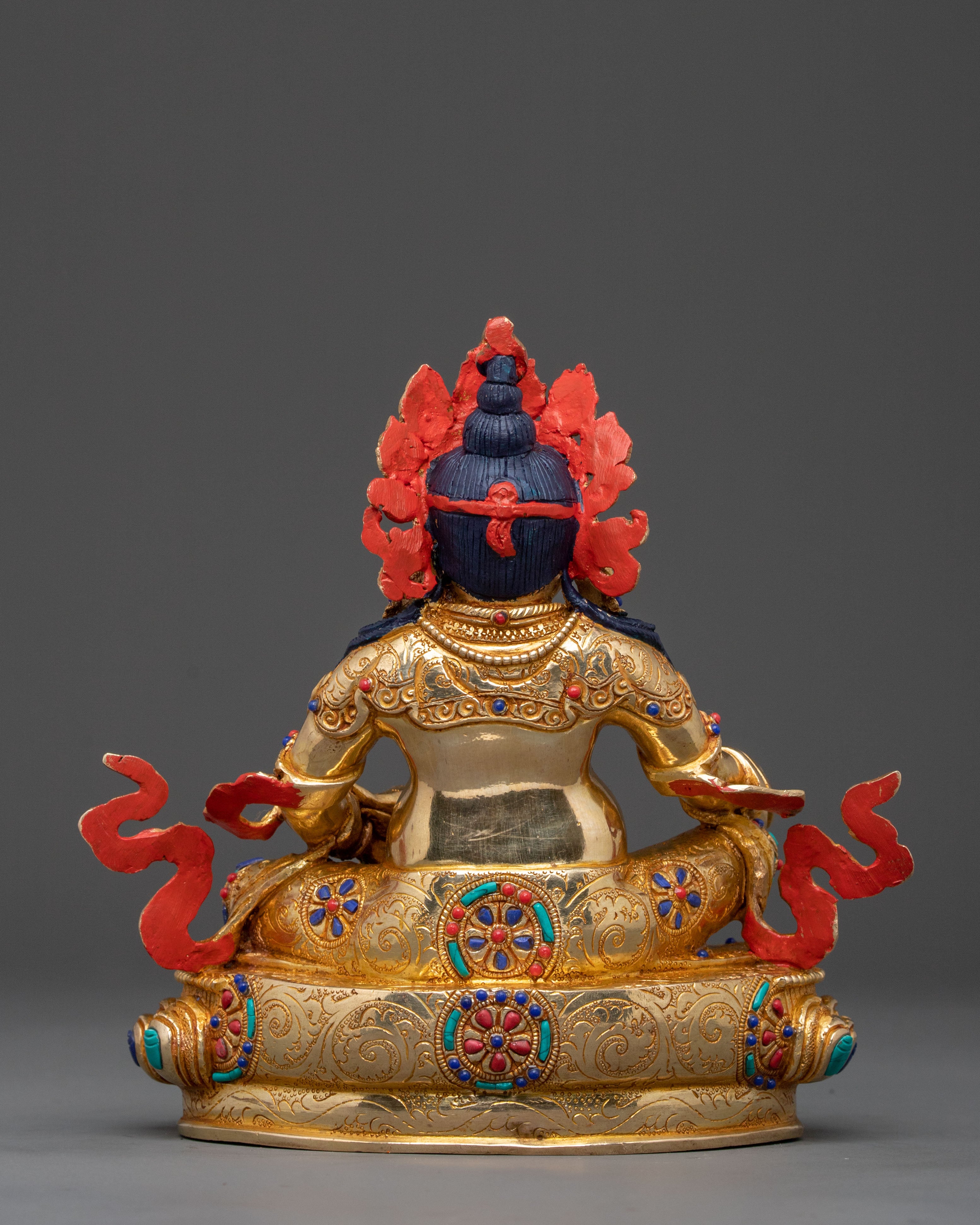Dzambhala Tibetan Wealth Guardian Statue