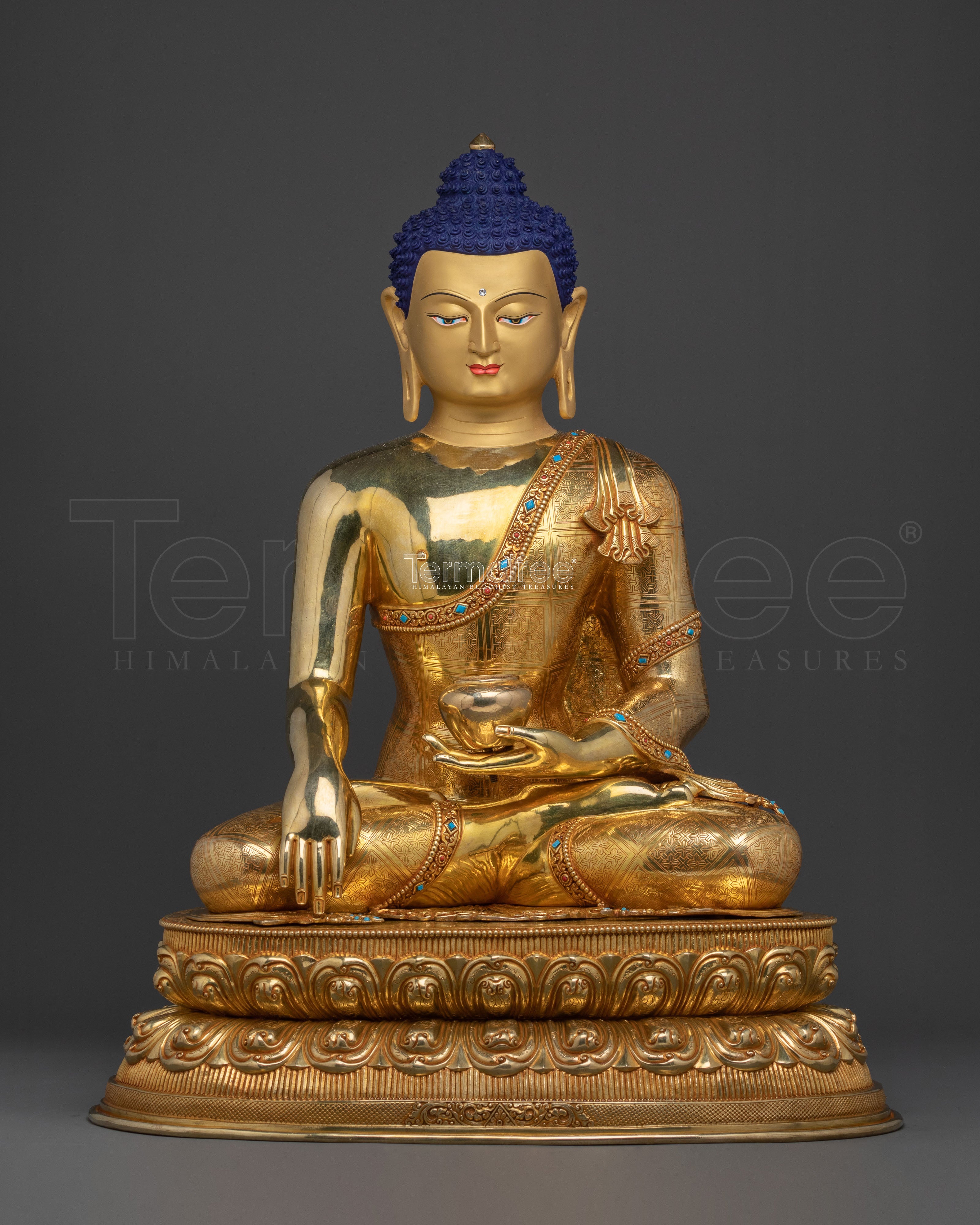 shakyamuni buddha copper statue 
