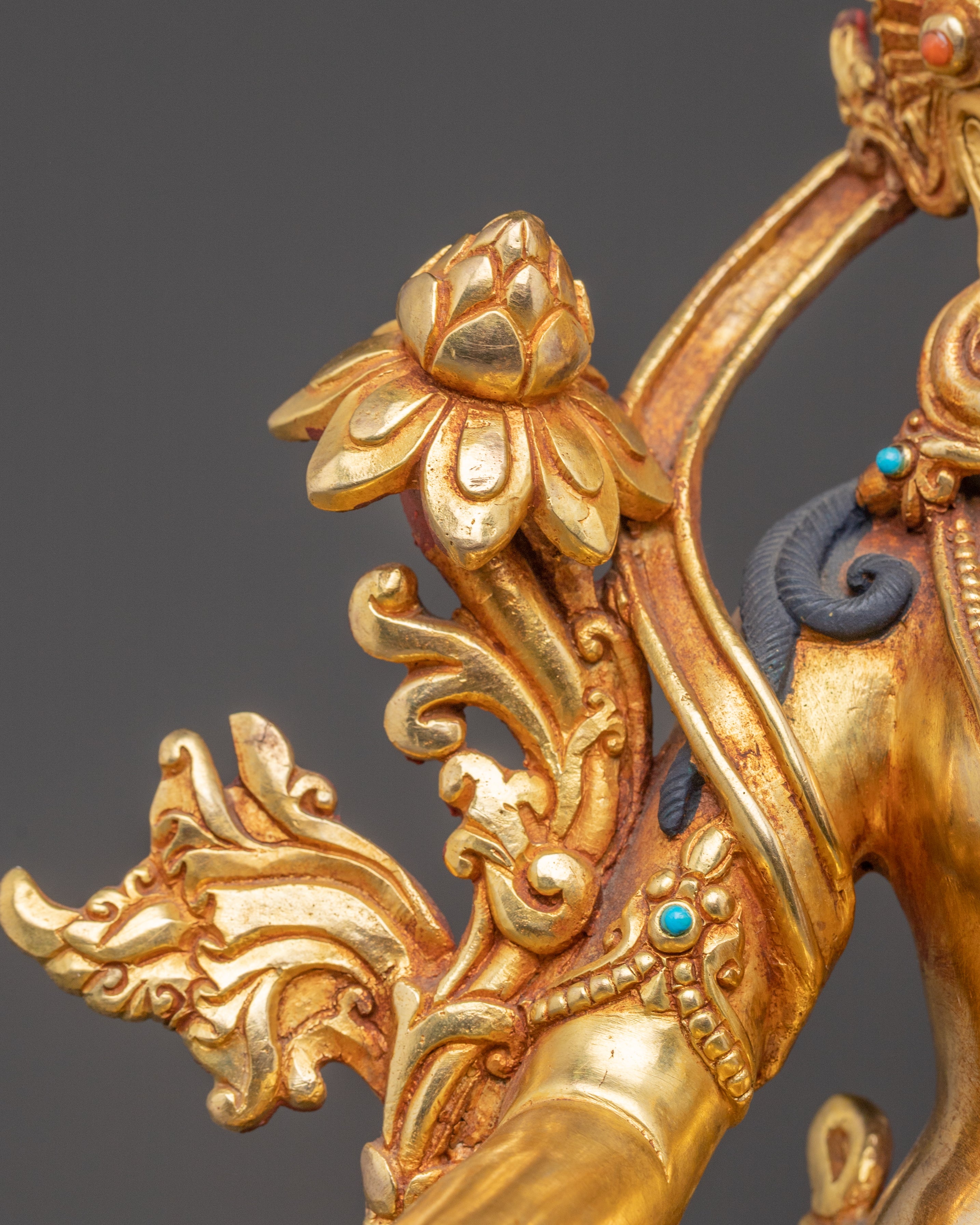 Peaceful Sculpture of Mother Green Tara | Compassion Goddess