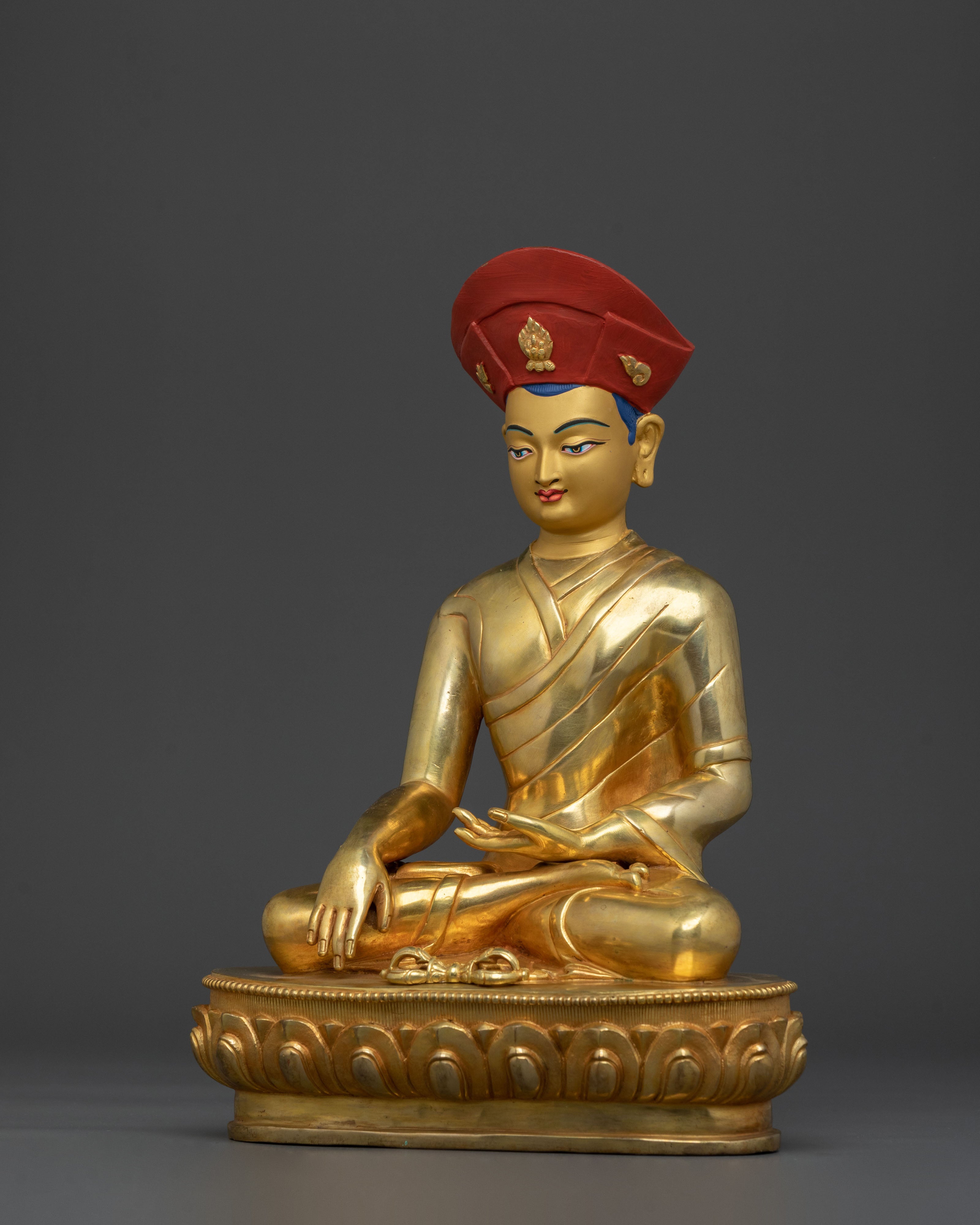 Traditional Jigten Sumgon Statue | Meditation Decor