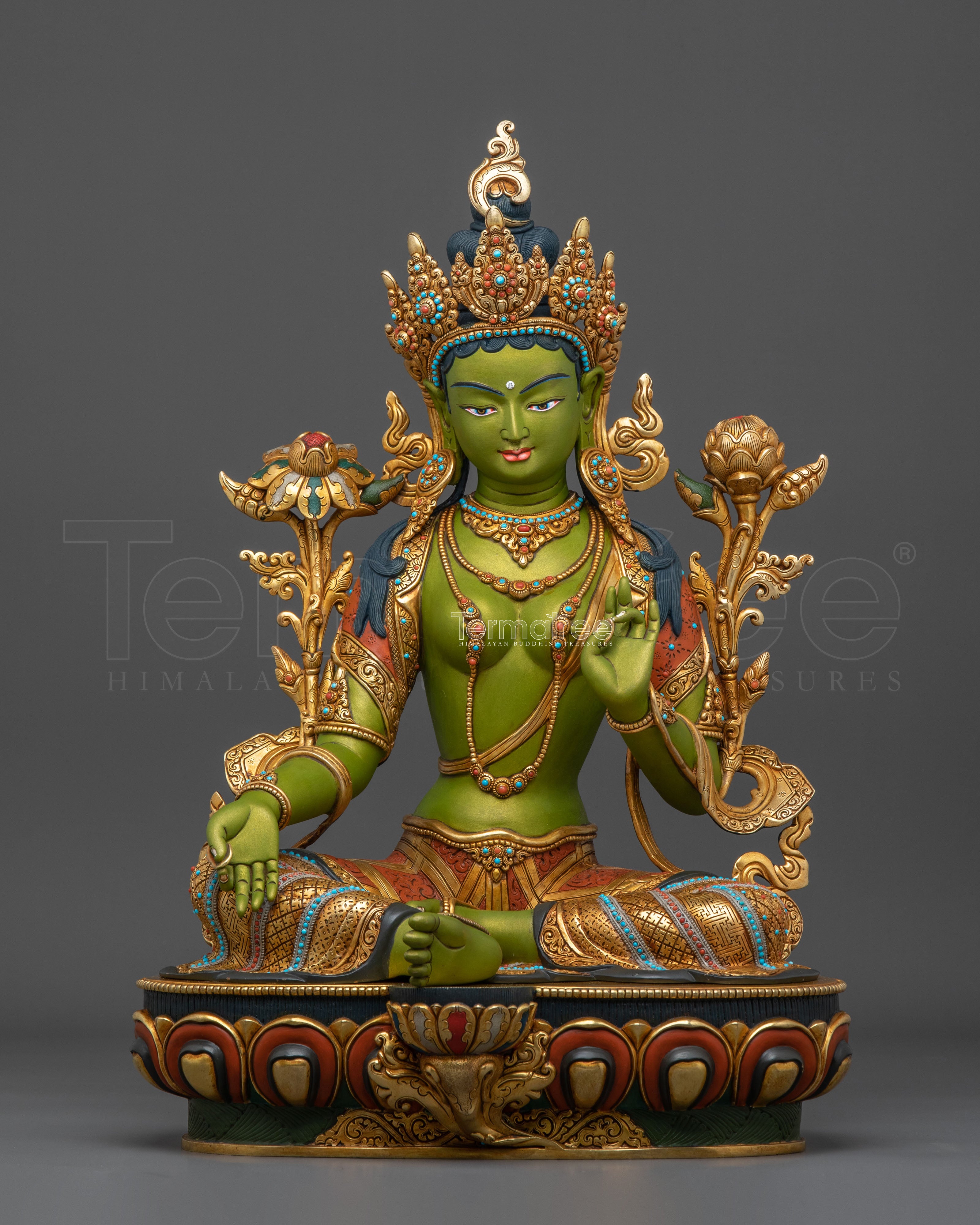 Green Tara Statue 
