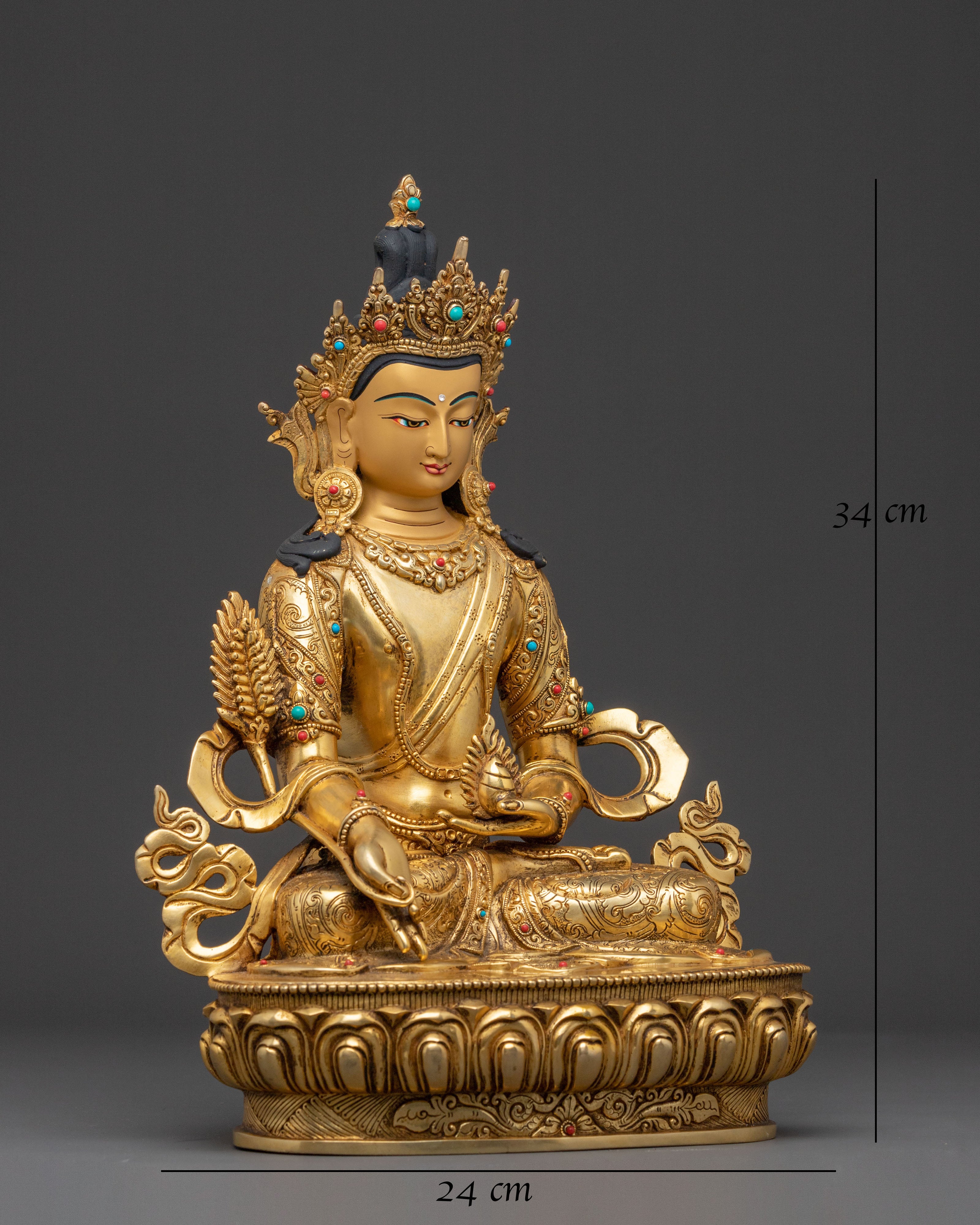 Kshitigarbha Spiritual Statue | Symbol of Patience