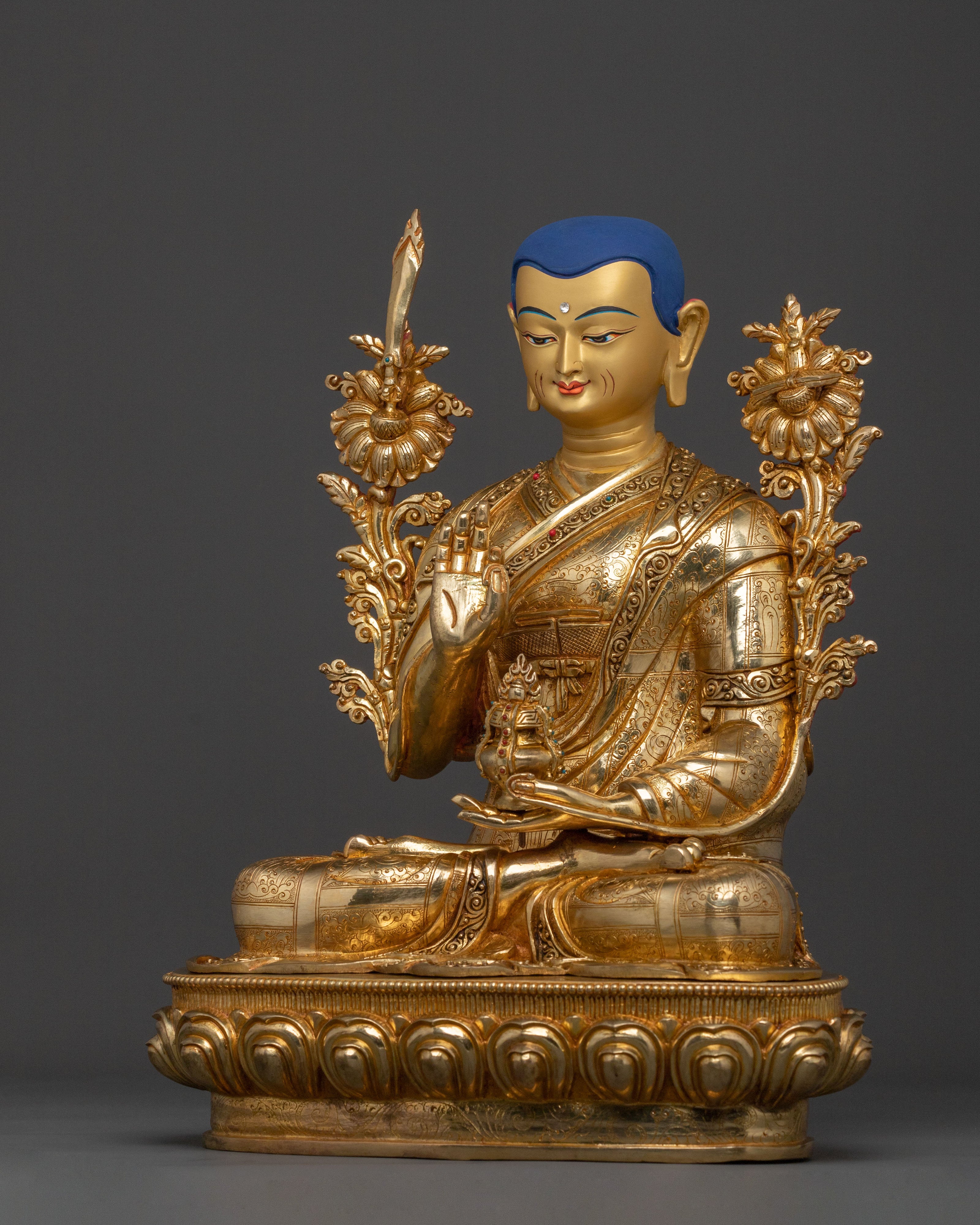 Tsongkhapa Sacred Statue | Tibetan Buddhist Master