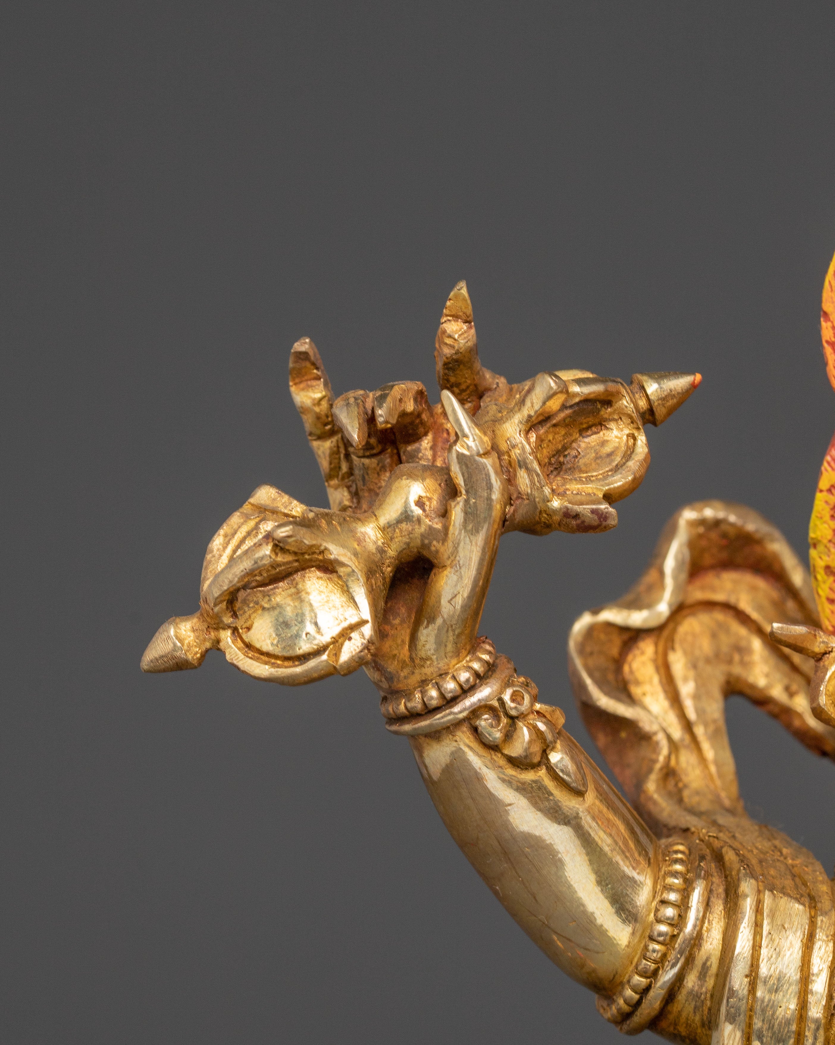 Handmade Statue of Dharma Protector Vajrapani | Wrathful Bodhisattva