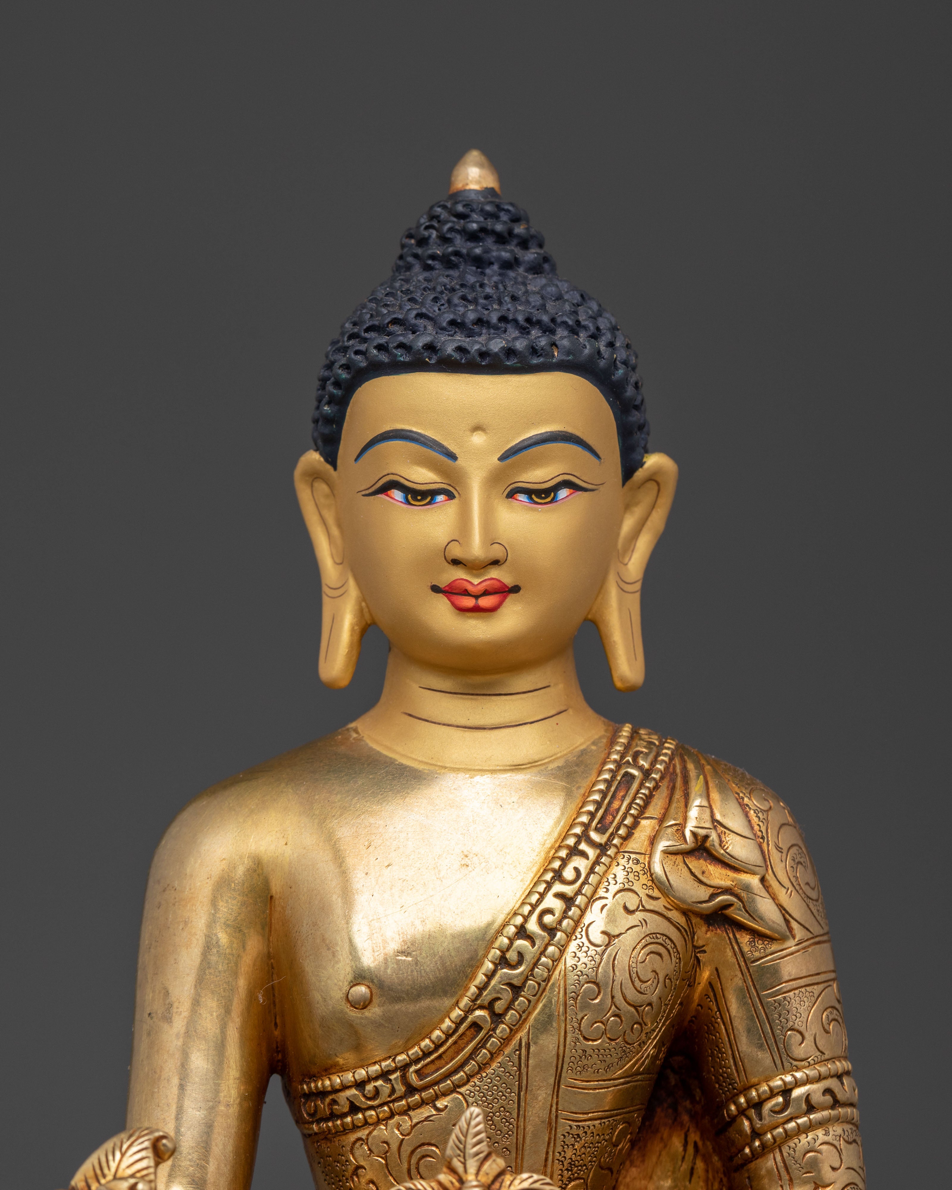 Medicine Buddha Handcrafted Statue | Spiritual Healer
