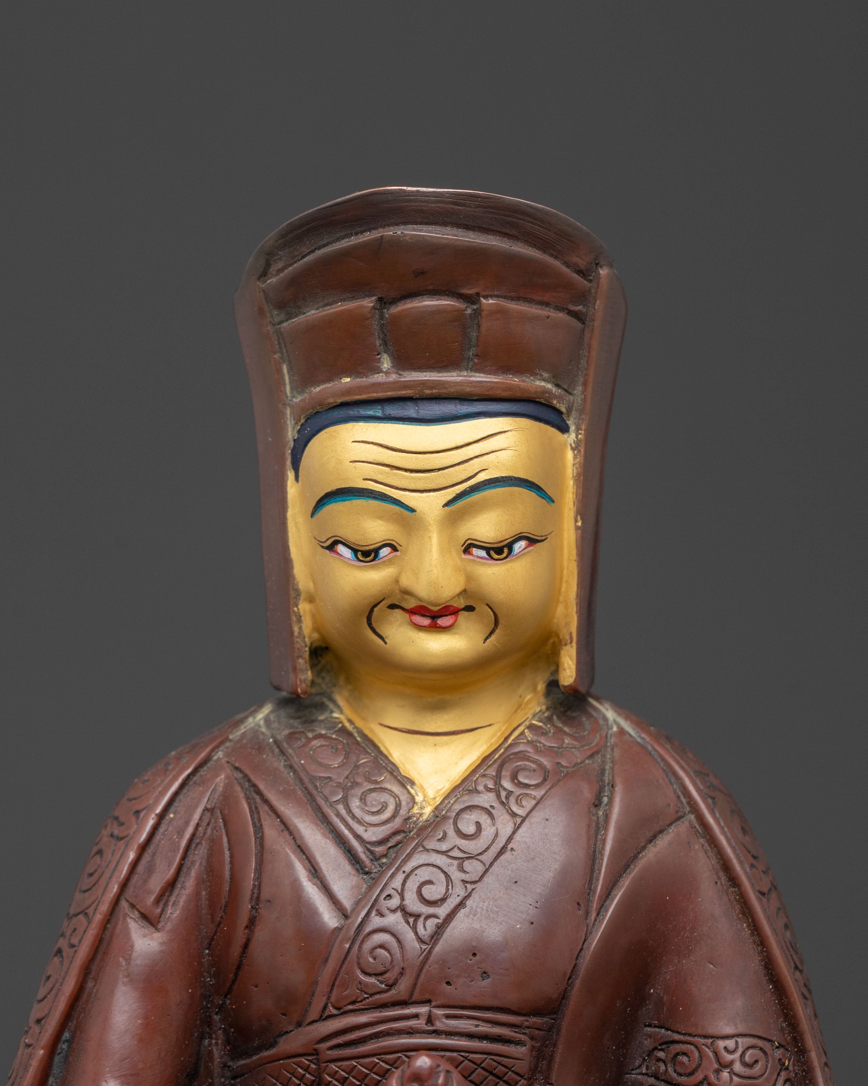 Kagyu Masters Statue Set | Sacred Tibetan Lineage Sculpture Collection