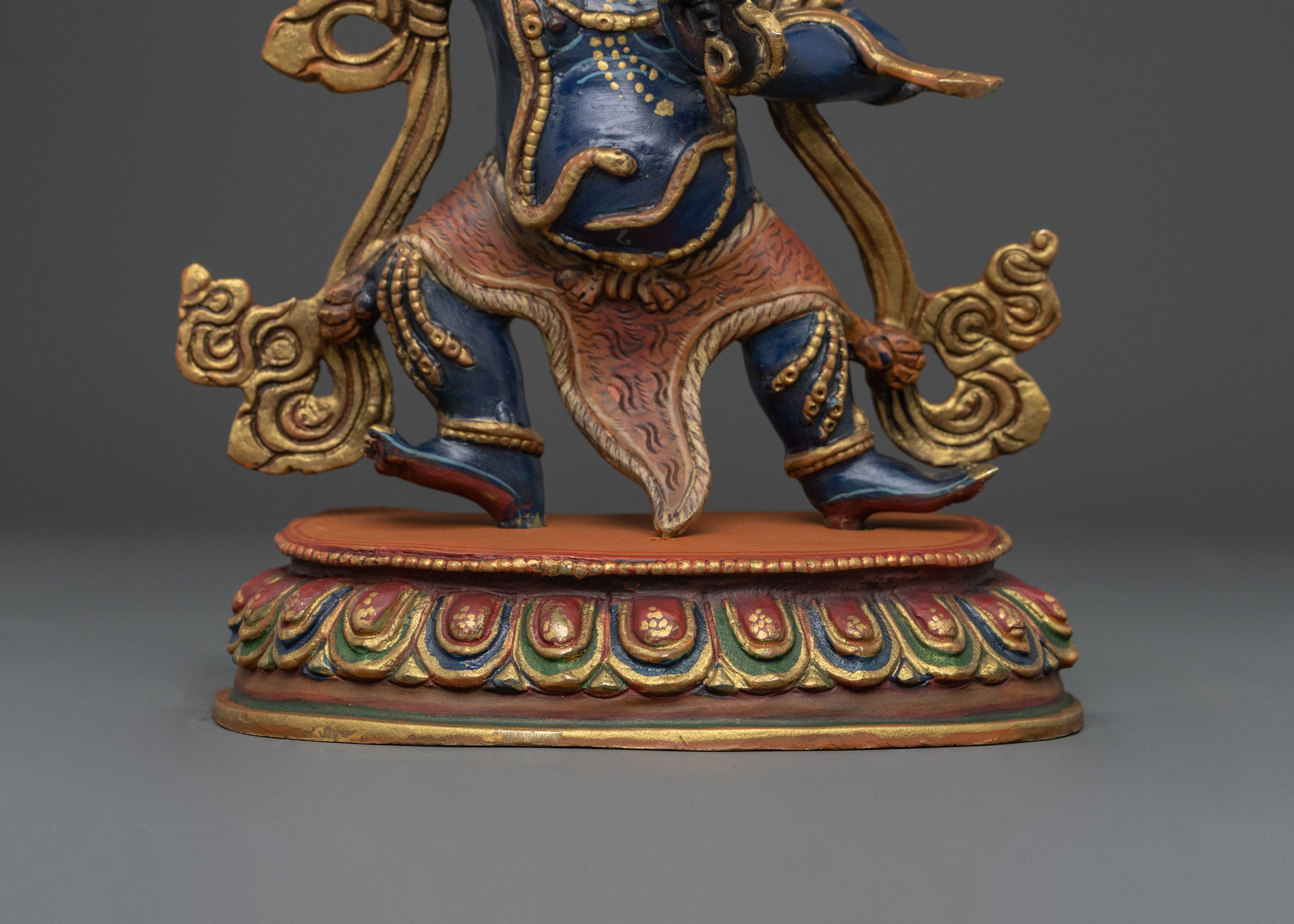 Vajrapani Sacred Protector Statue | Wrathful Guardian of Power