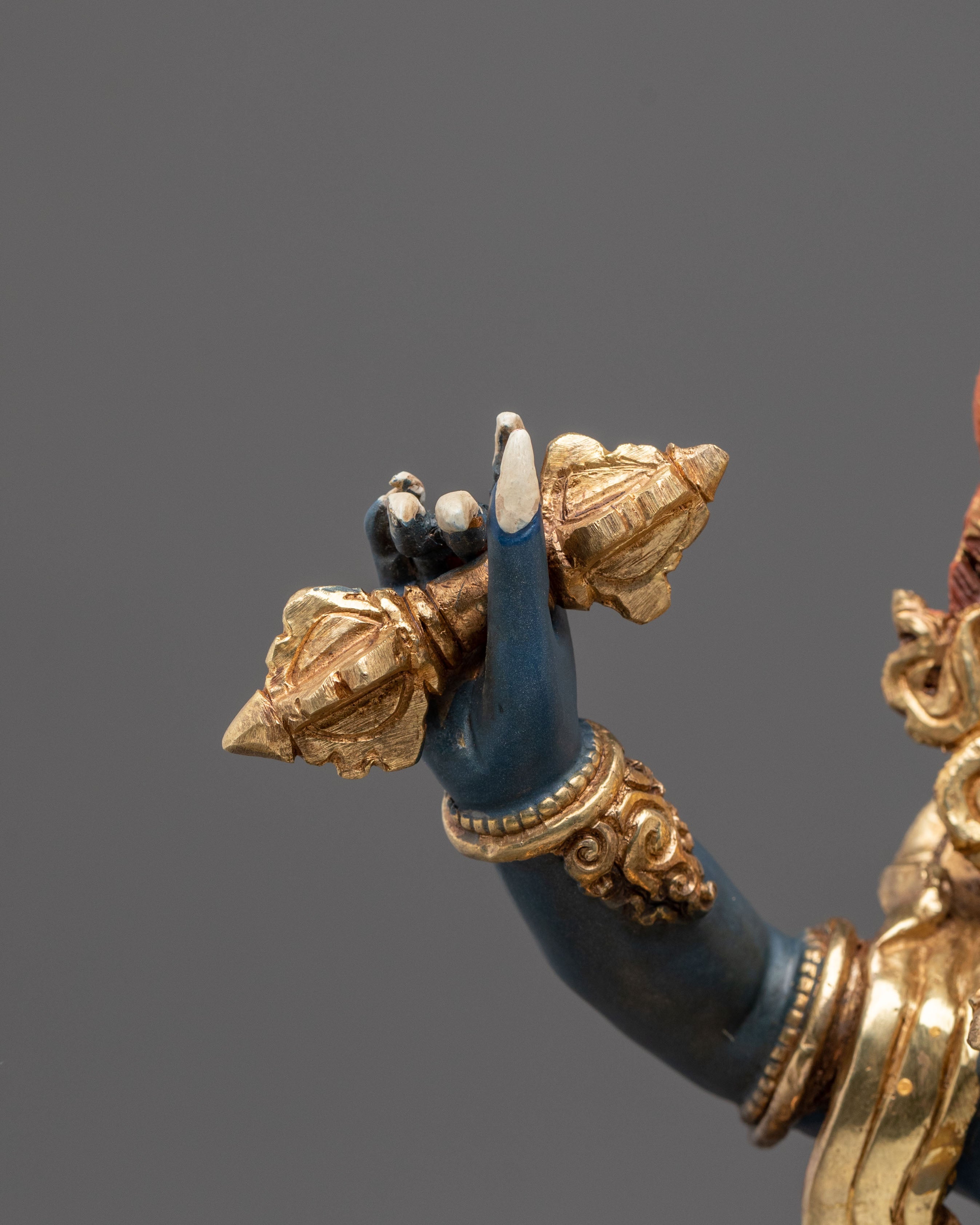 Vajrapani Dharma Protecting Bodhisattva Statue |  Buddhist Sculpture