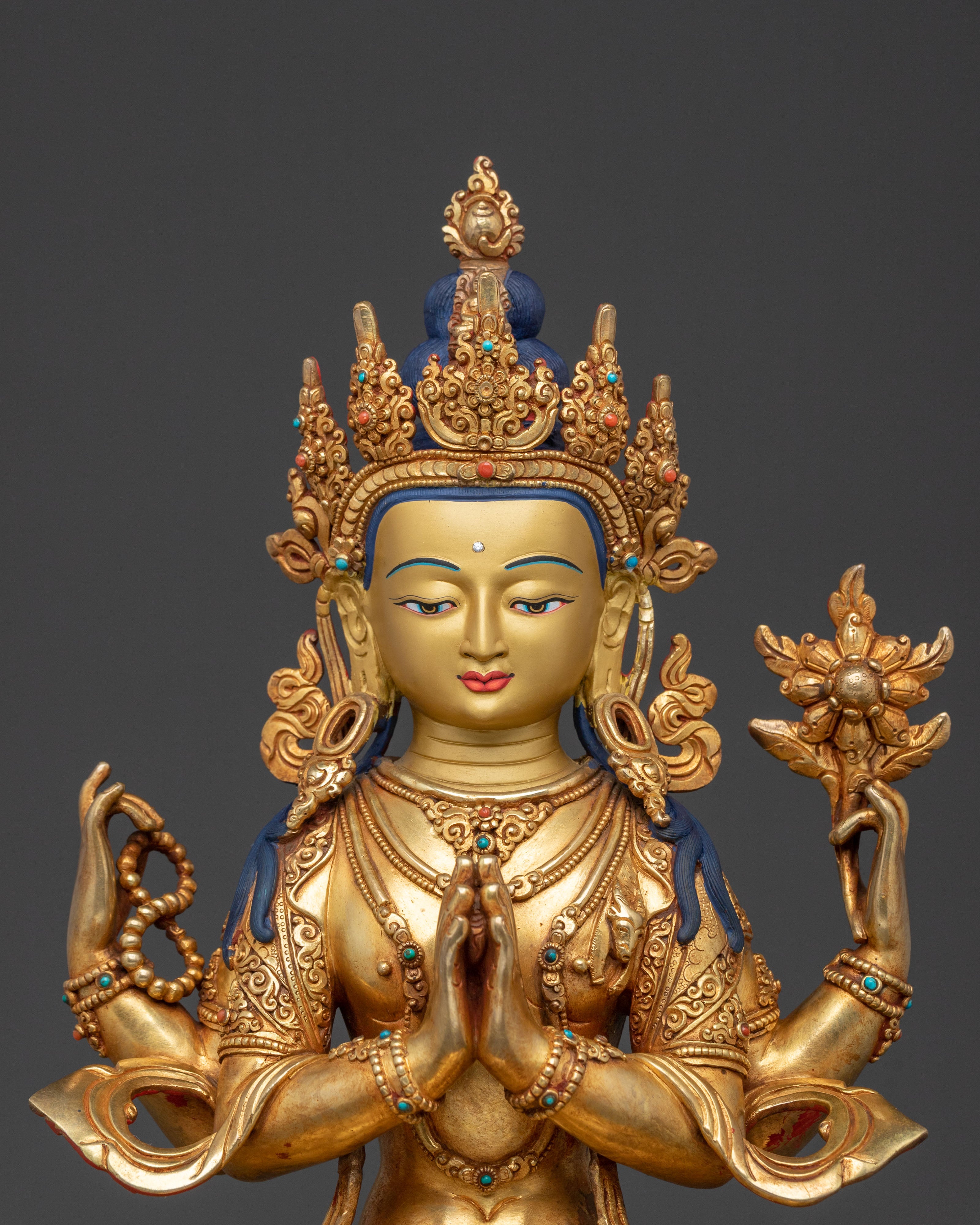 Chenrezig Sacred Statue | Compassionate Figurine