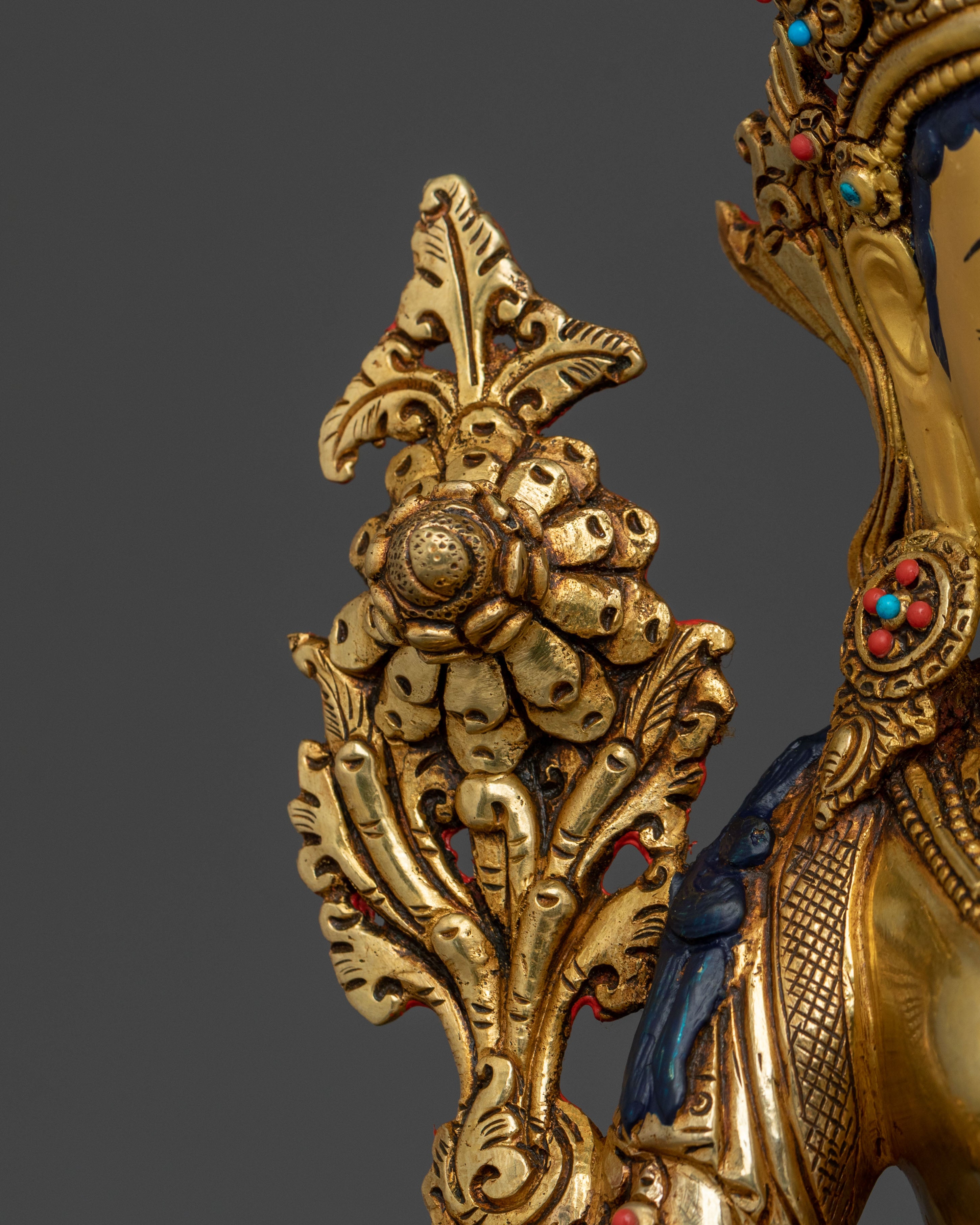 Tibetan Green Tara Statue | Healing Goddess