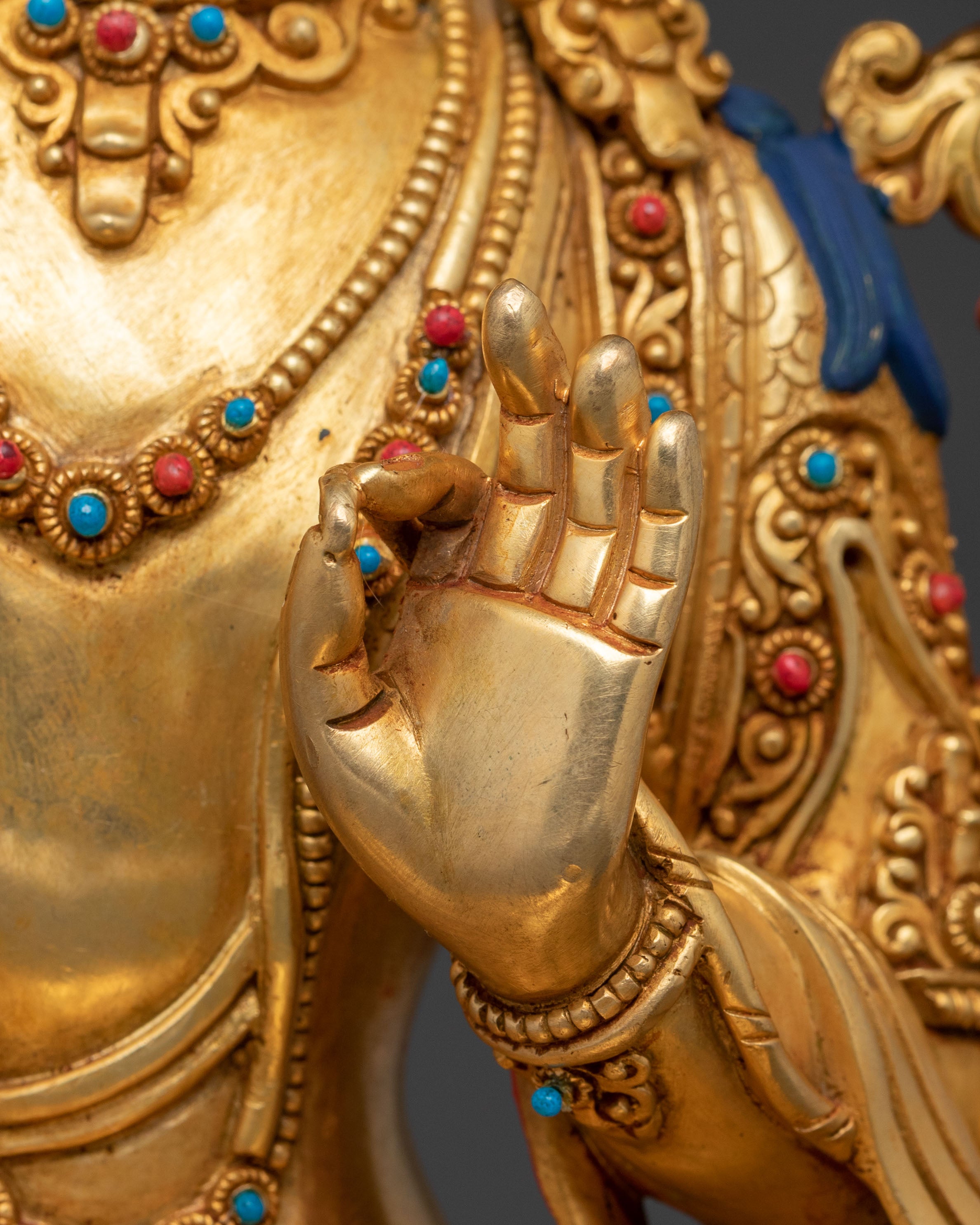 Manjushri Spiritual Statue | Serene Wisdom