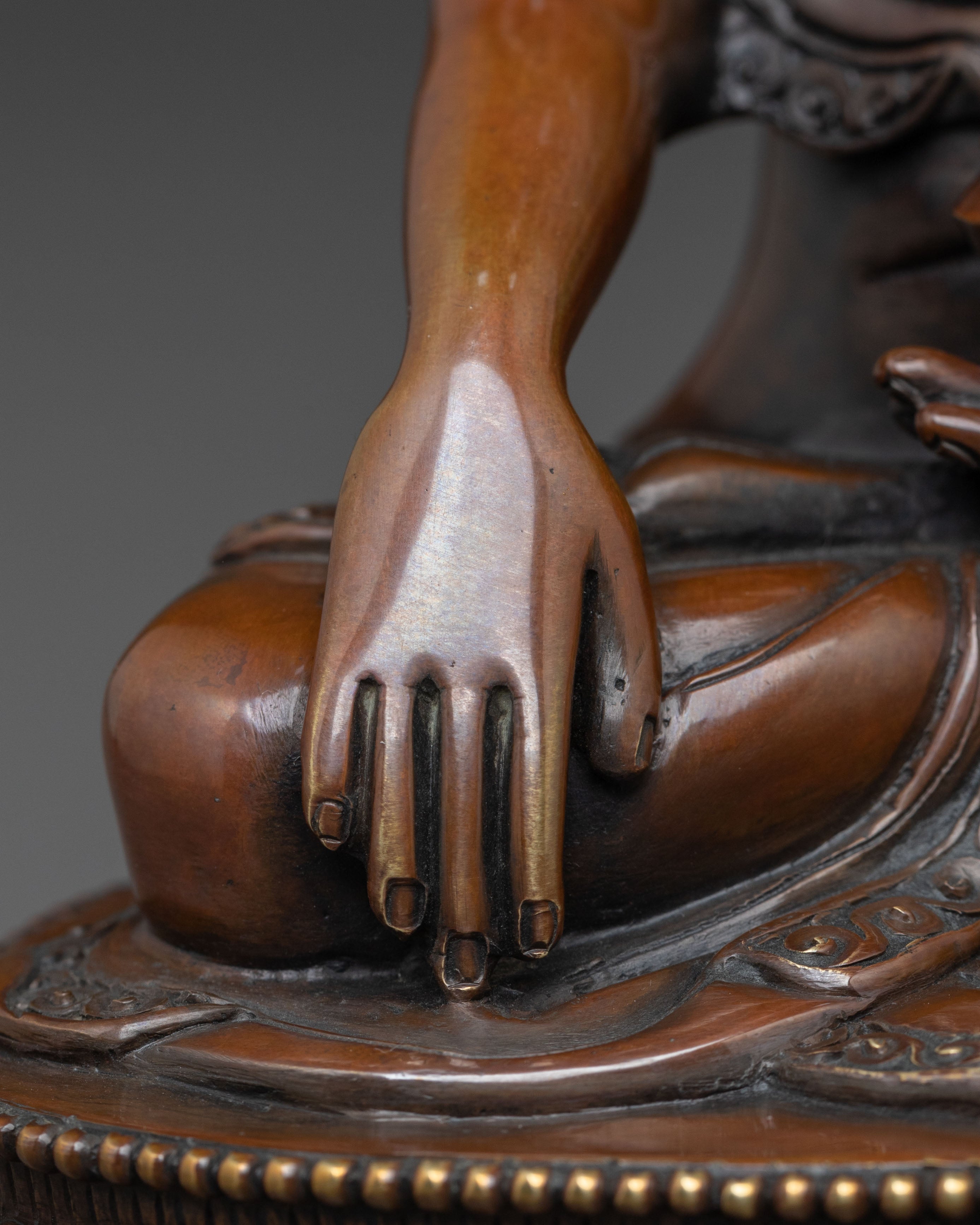 Crown Shakyamuni Buddha Statue | Meditational Decor