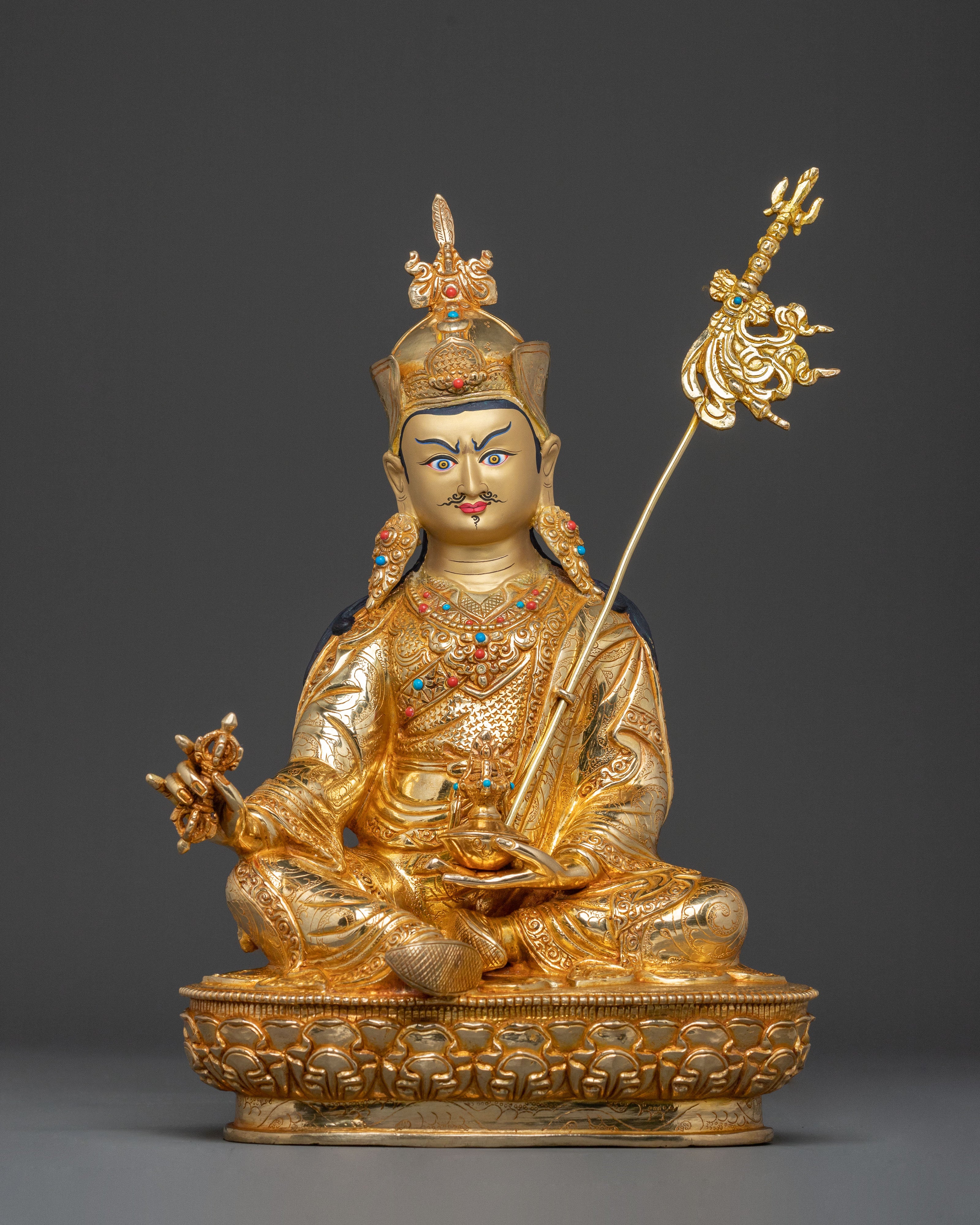 Guru Rinpoche Statue | Spiritual Altar Decor