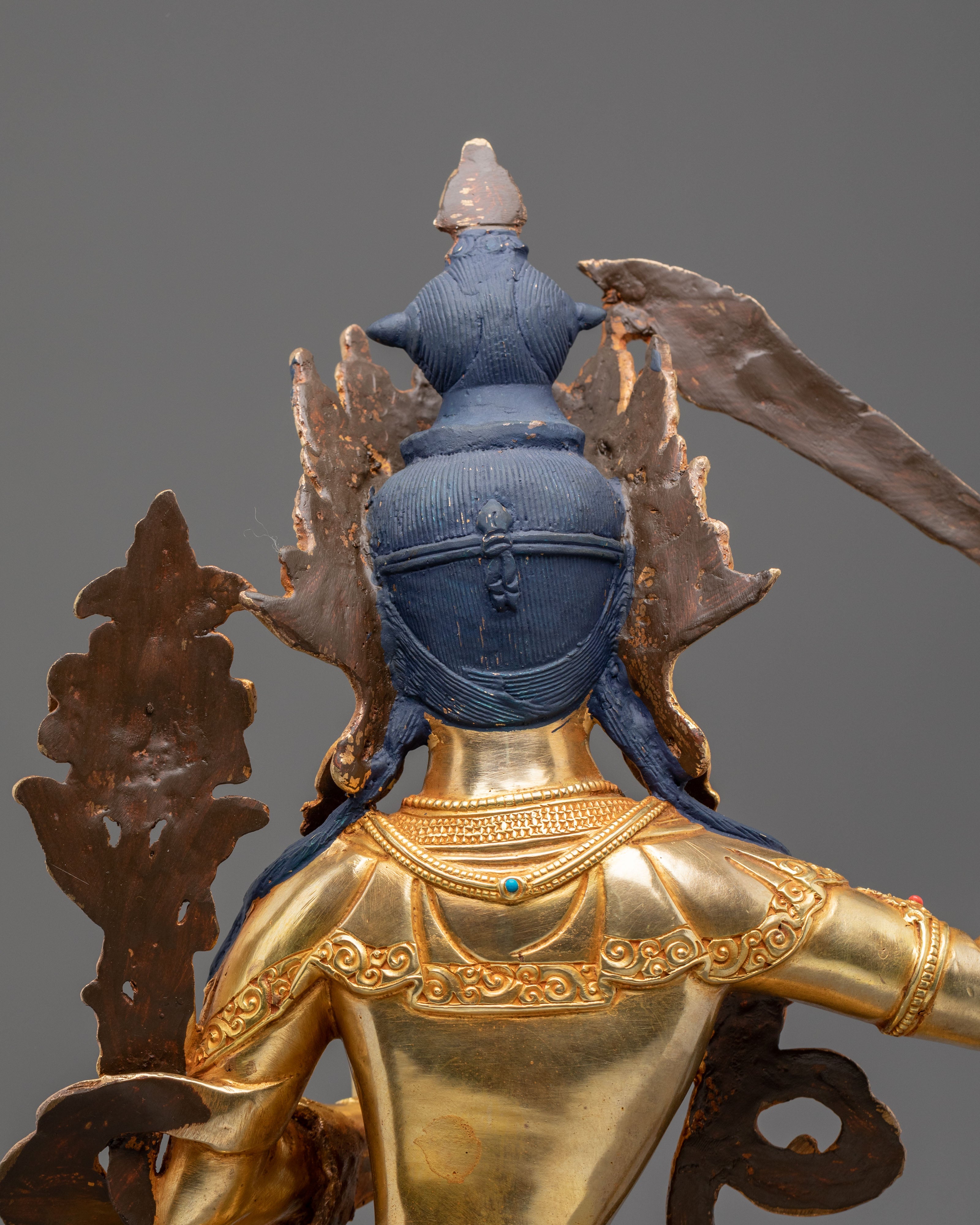 Manjughoṣa Statue of Wisdom | Made in Nepal