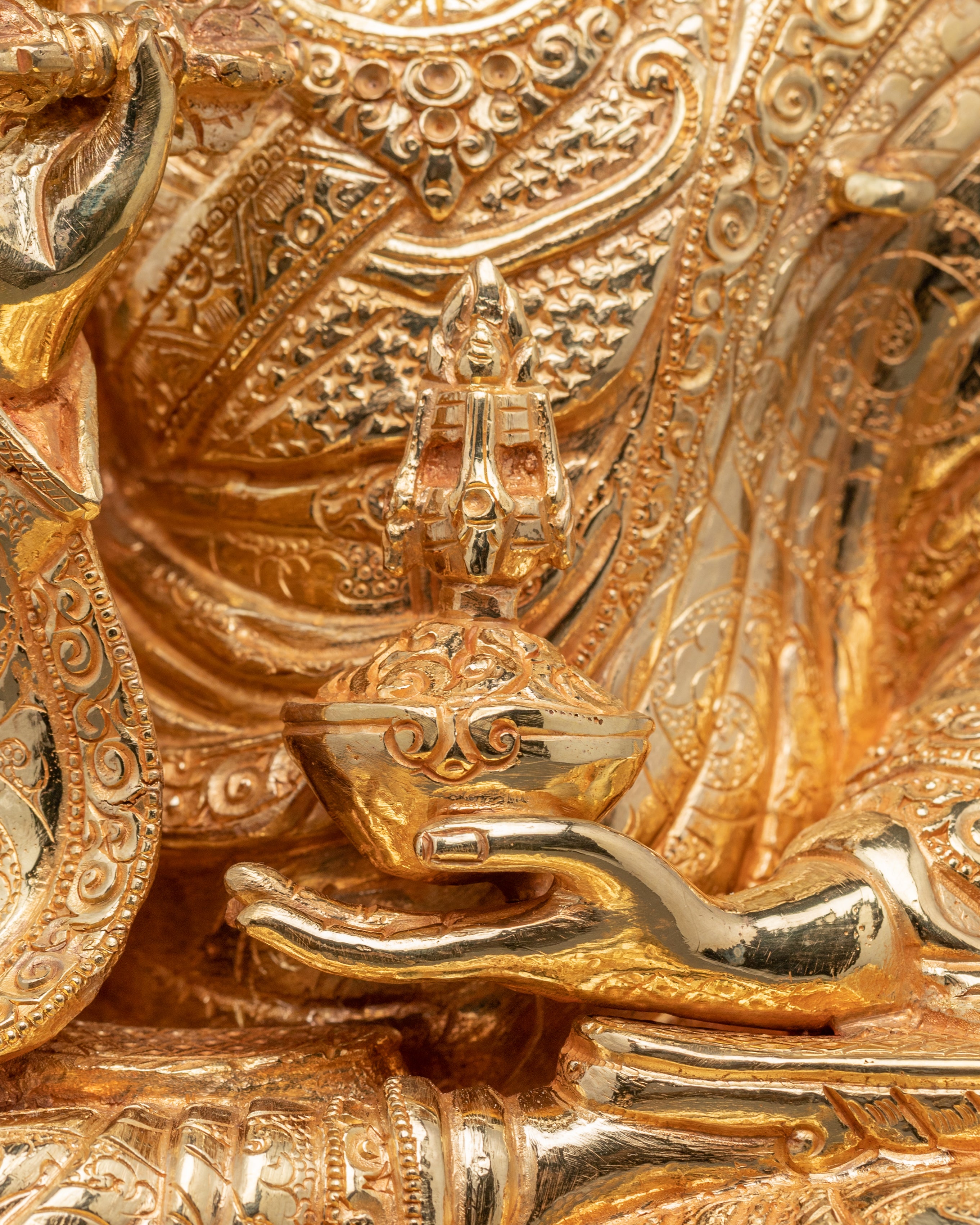 Guru Tsokye Dorje Statue: Tantric Powers and Deep Realization