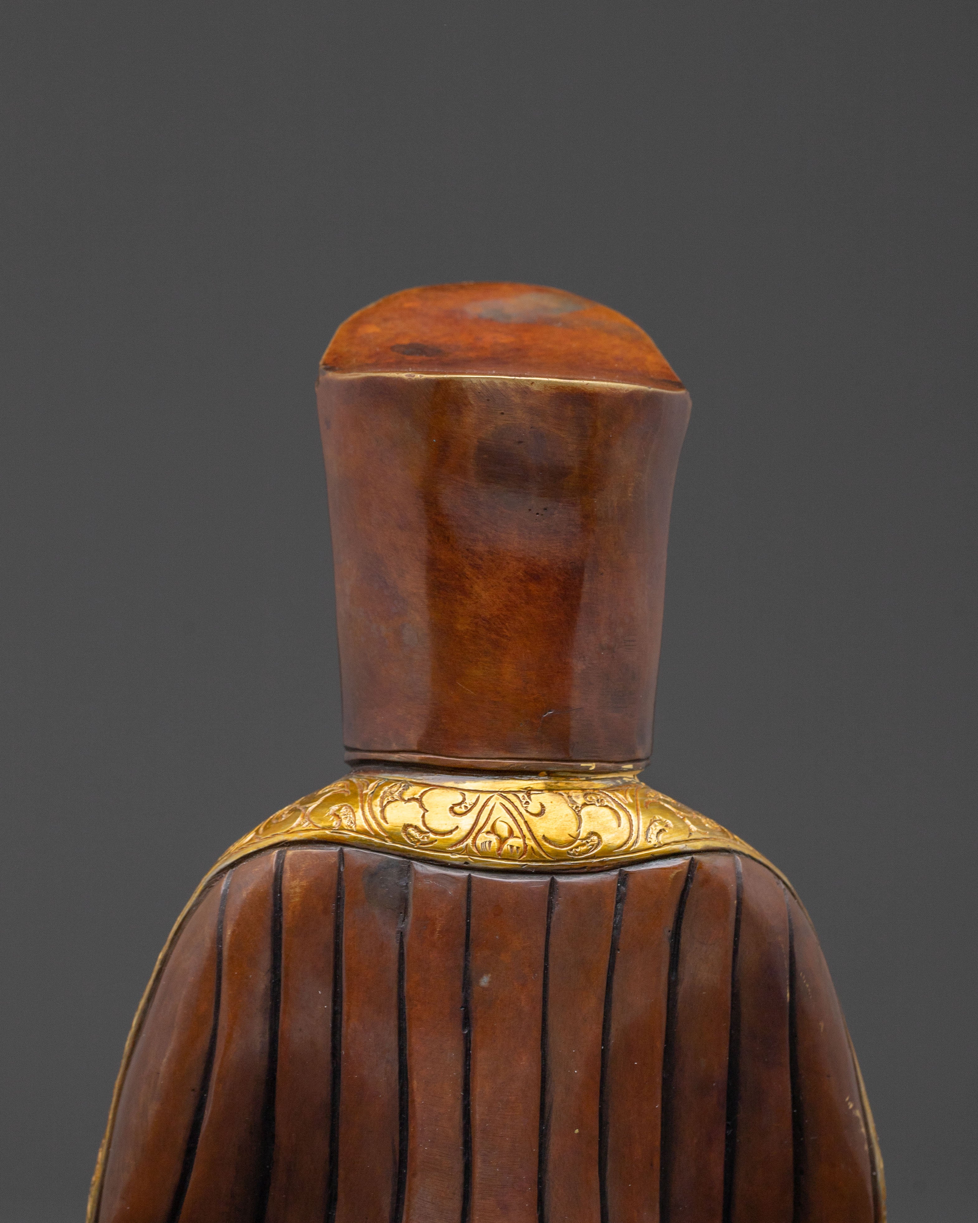 Gampopa Sacred Statue - Buddhist Revered Master