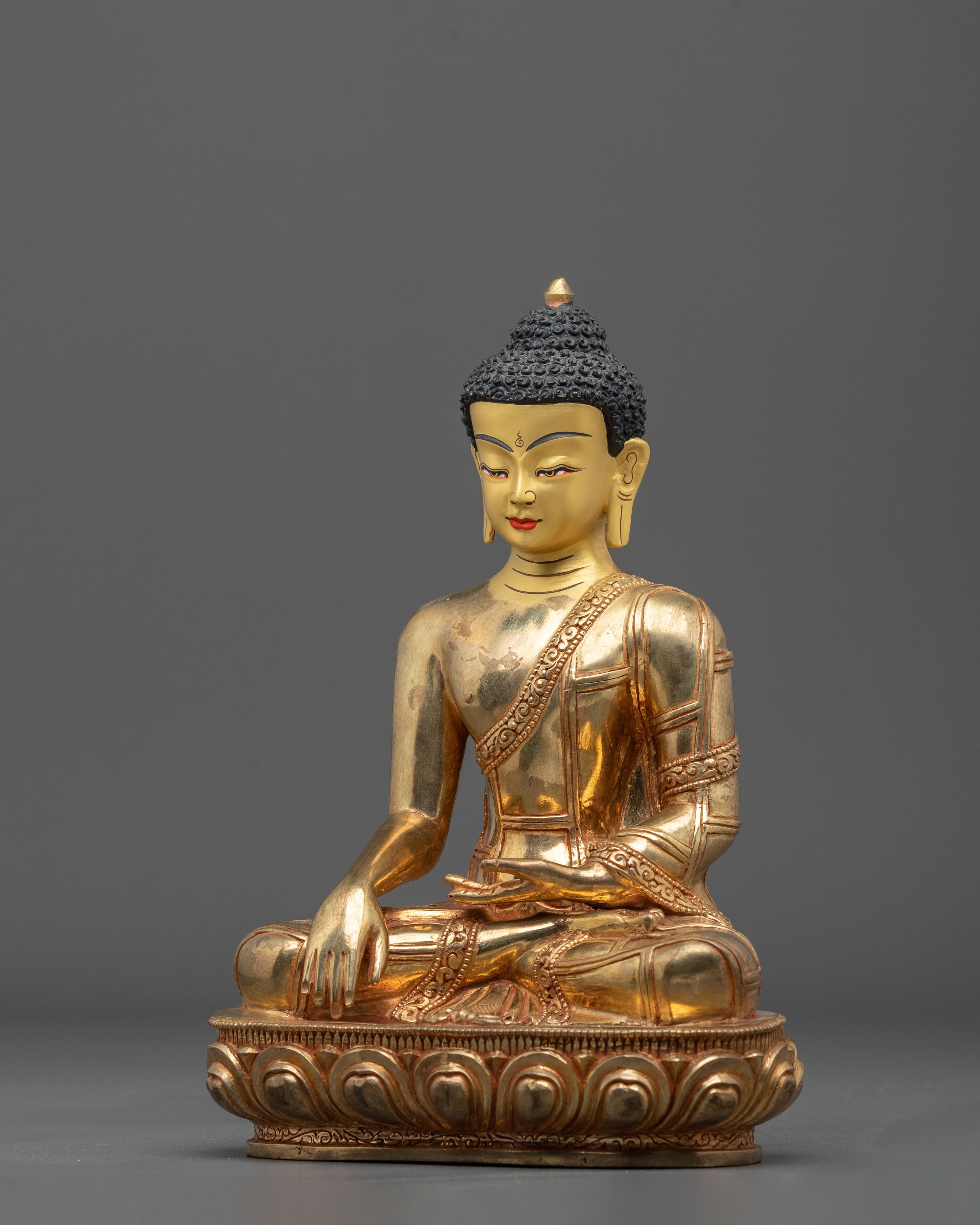 Shakyamuni Buddha Himalayan Buddhist Meditation Figurine