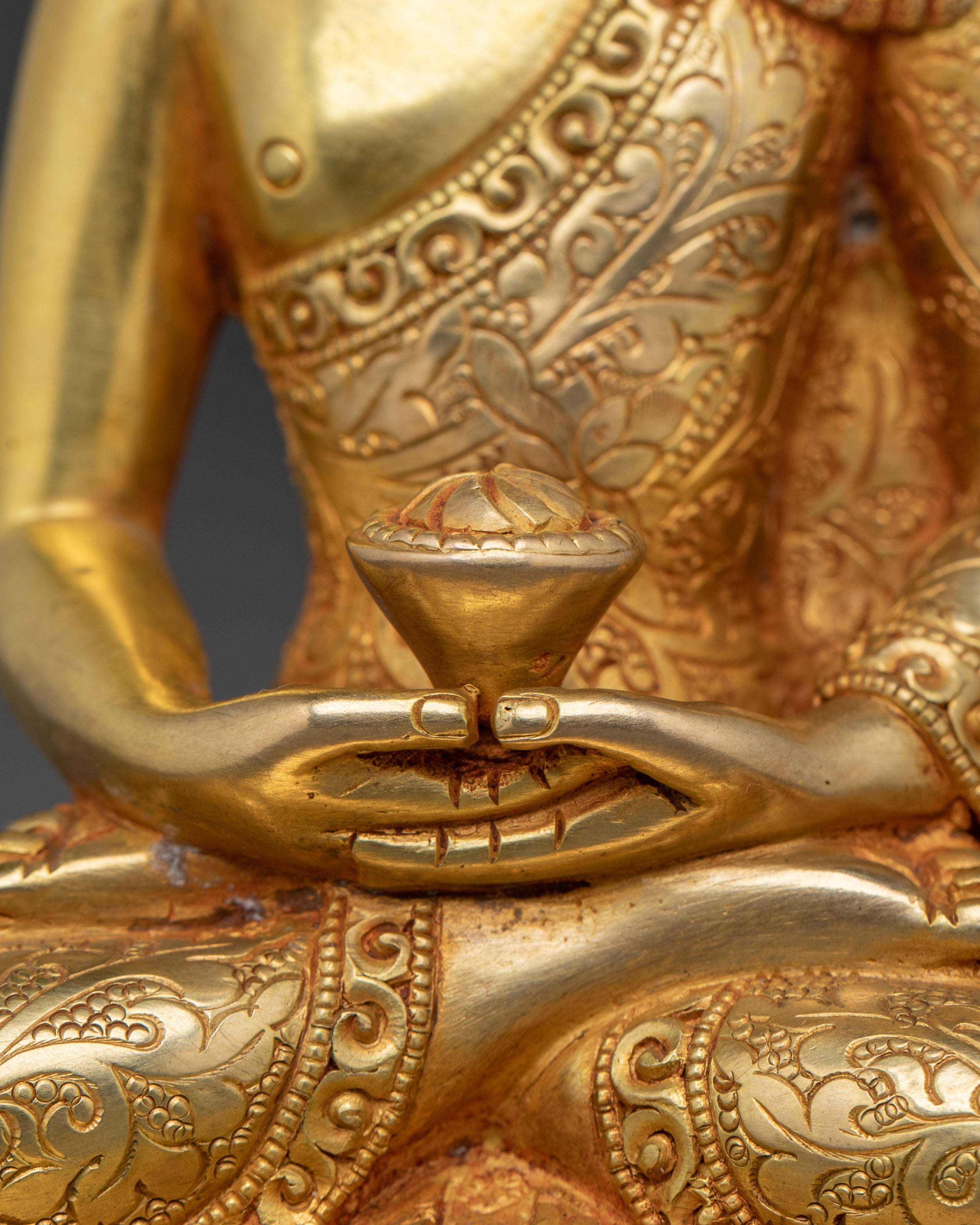 Handcrafted Amitabha Buddha Statue | Spiritual Decor