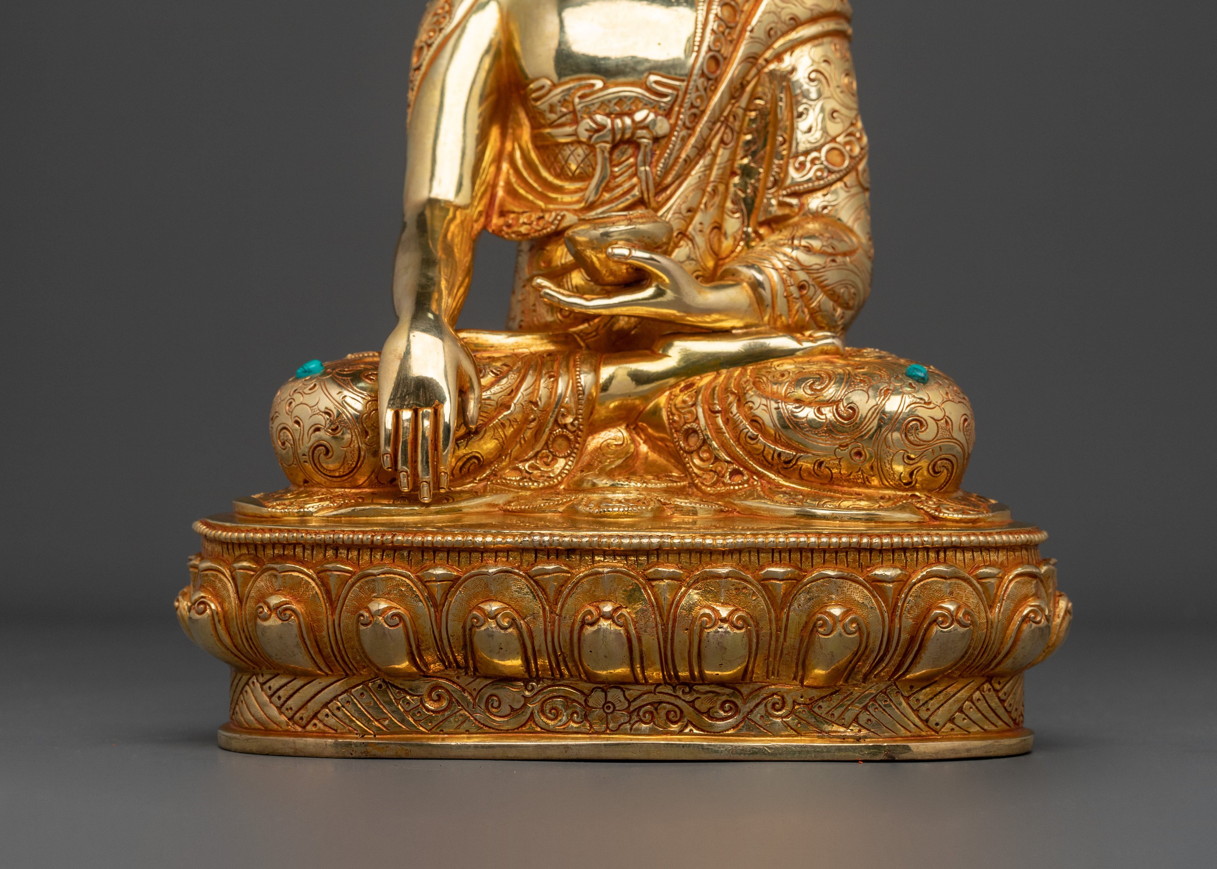 Handmade Shakyamuni Buddha Sculpture | Sacred Figurine