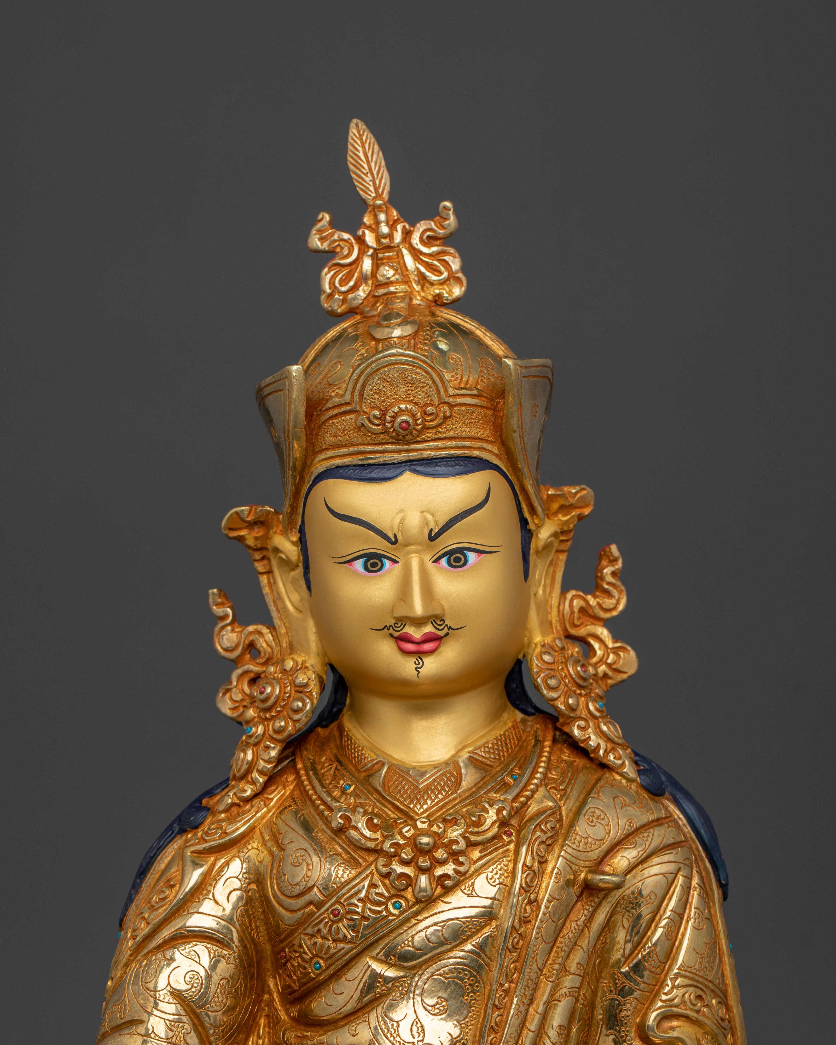 Spiritual Teacher Guru Rinpoche Sculpture | Founder of Tibetan Buddhism