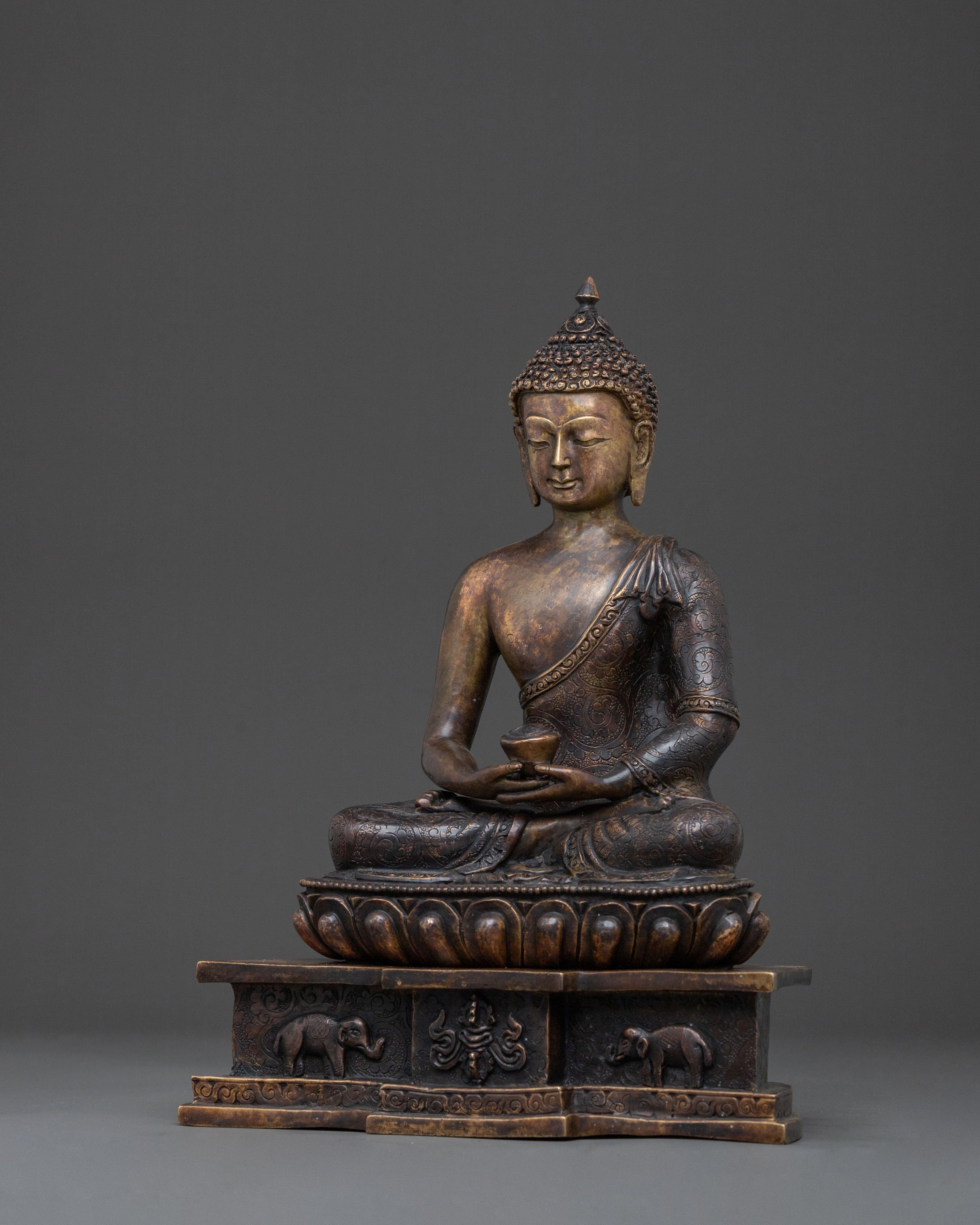 Amitabha Meditation Statue |  Buddha of Infinite Light and Compassion