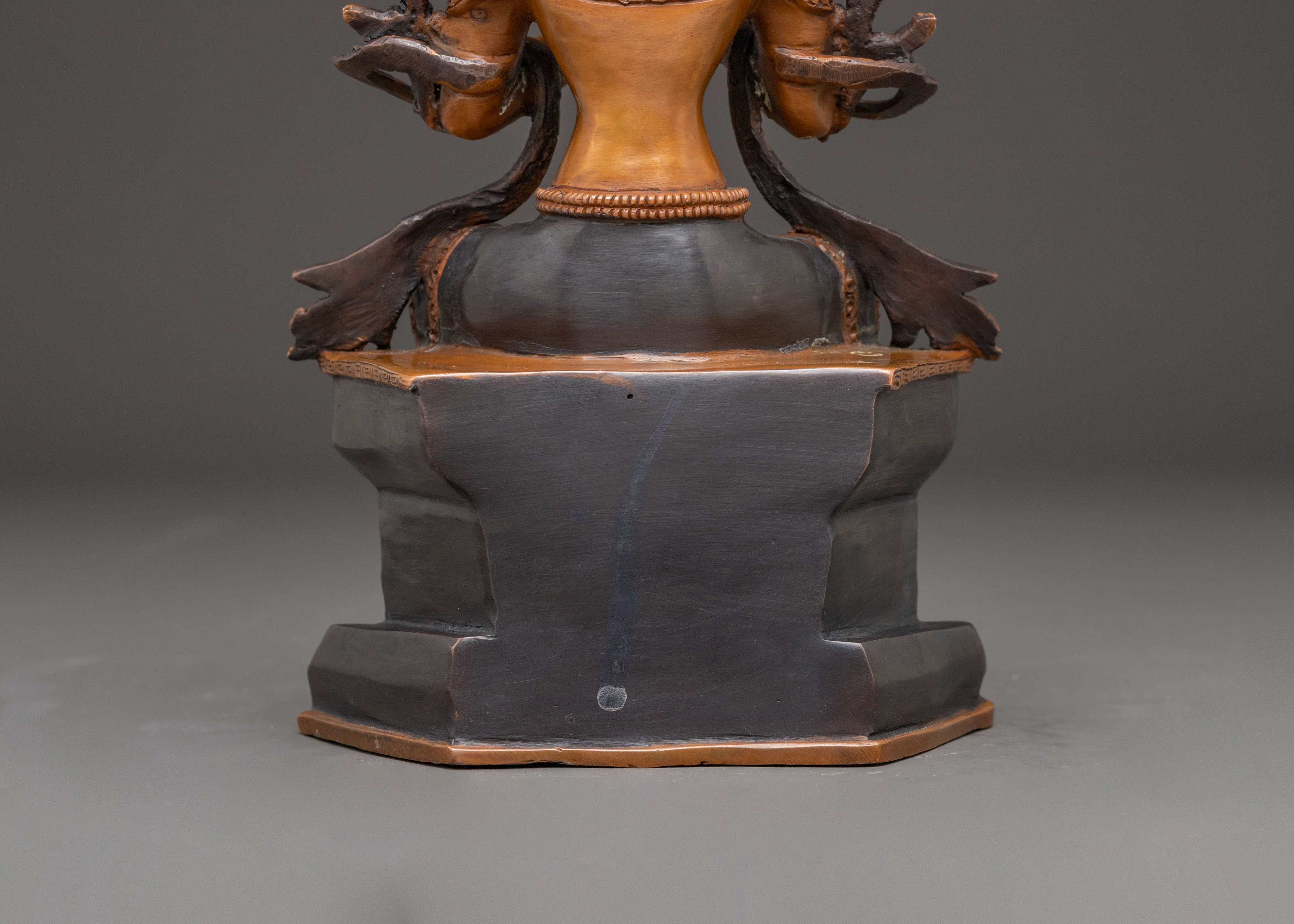 Handmade Maitreya Buddha Oxidized Statue | Symbol of Future Enlightenment