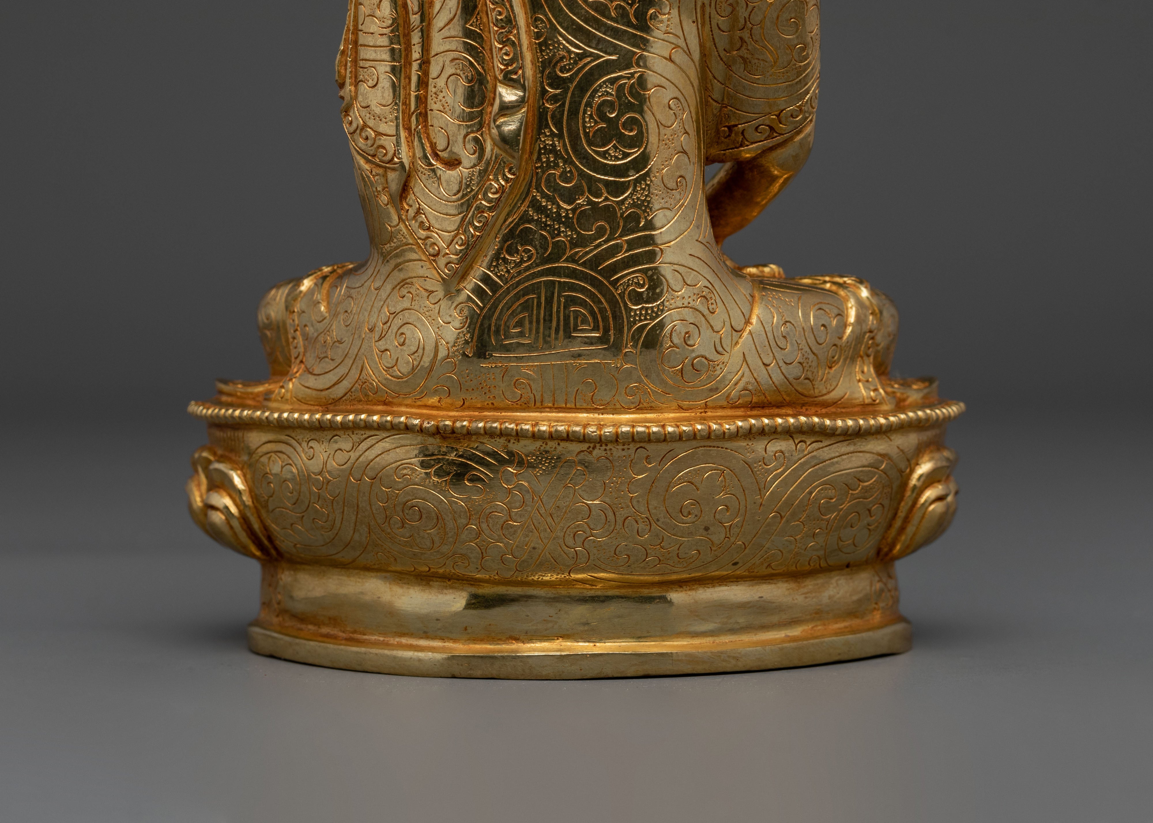Amitabha 24K Gold Buddha Statue | Home Decor