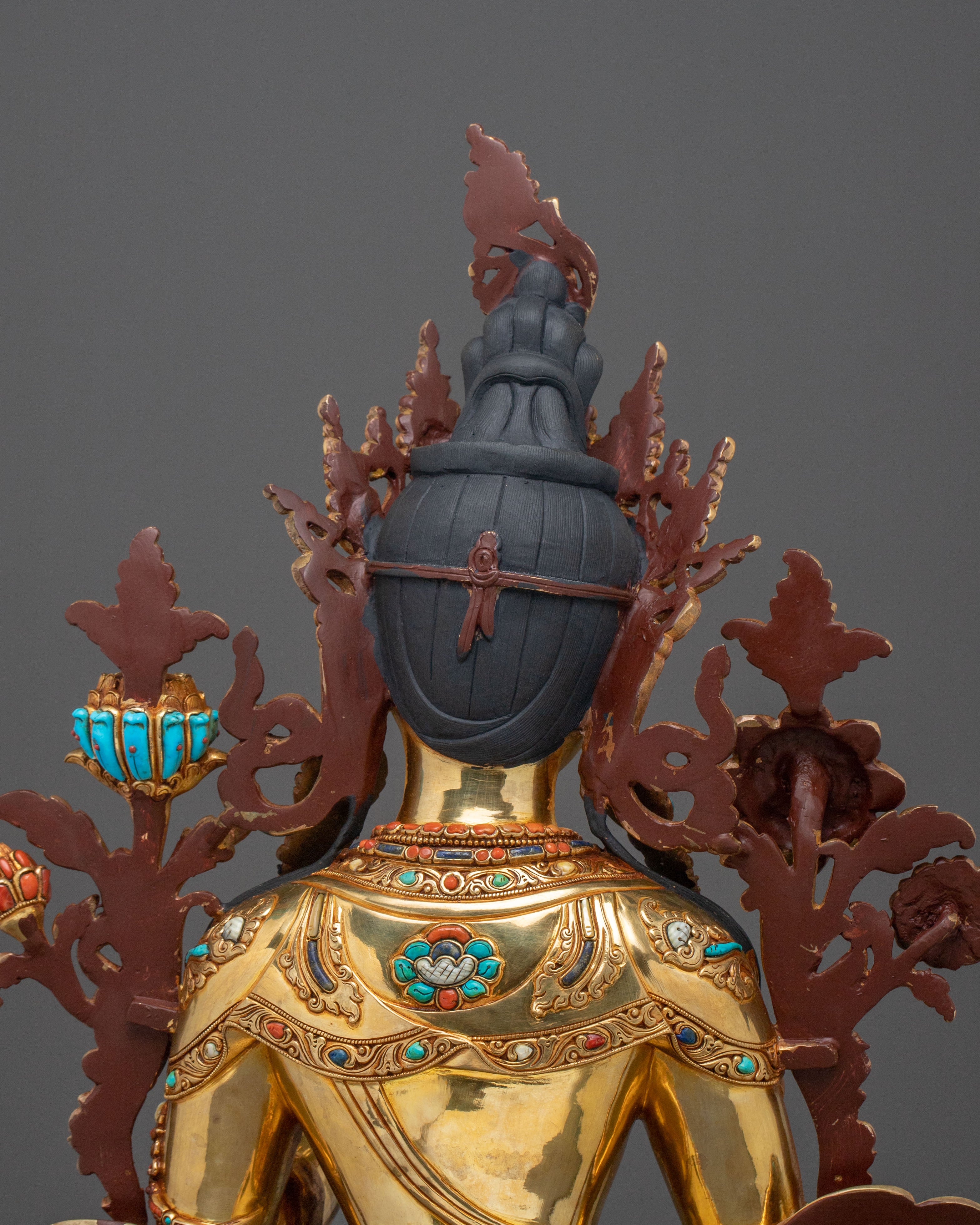 Green Tara Spiritual Statue | Tibetan Buddhist Goddess