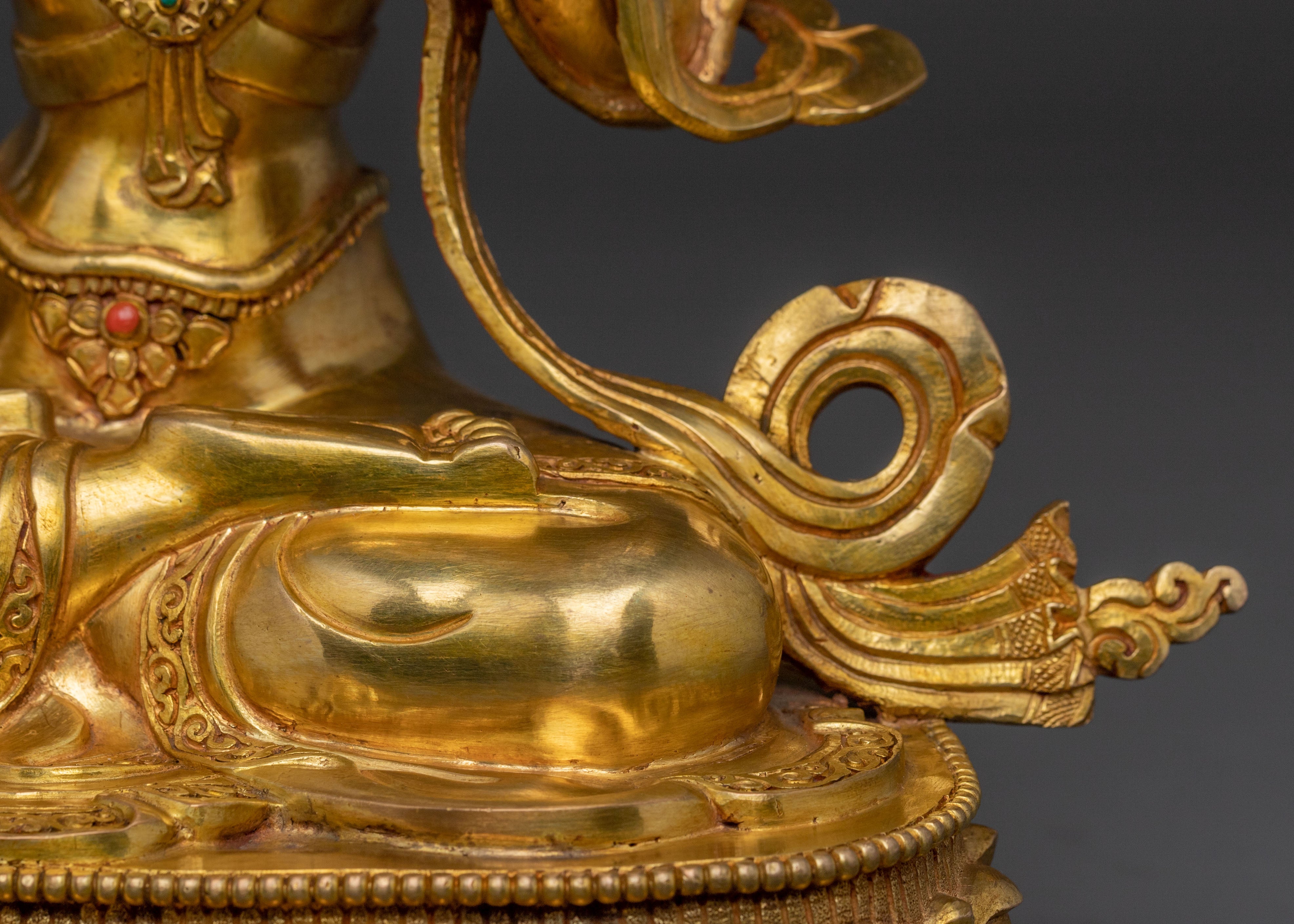 Radiant Goddess White Tara Statue for Healing | Buddhist Decor