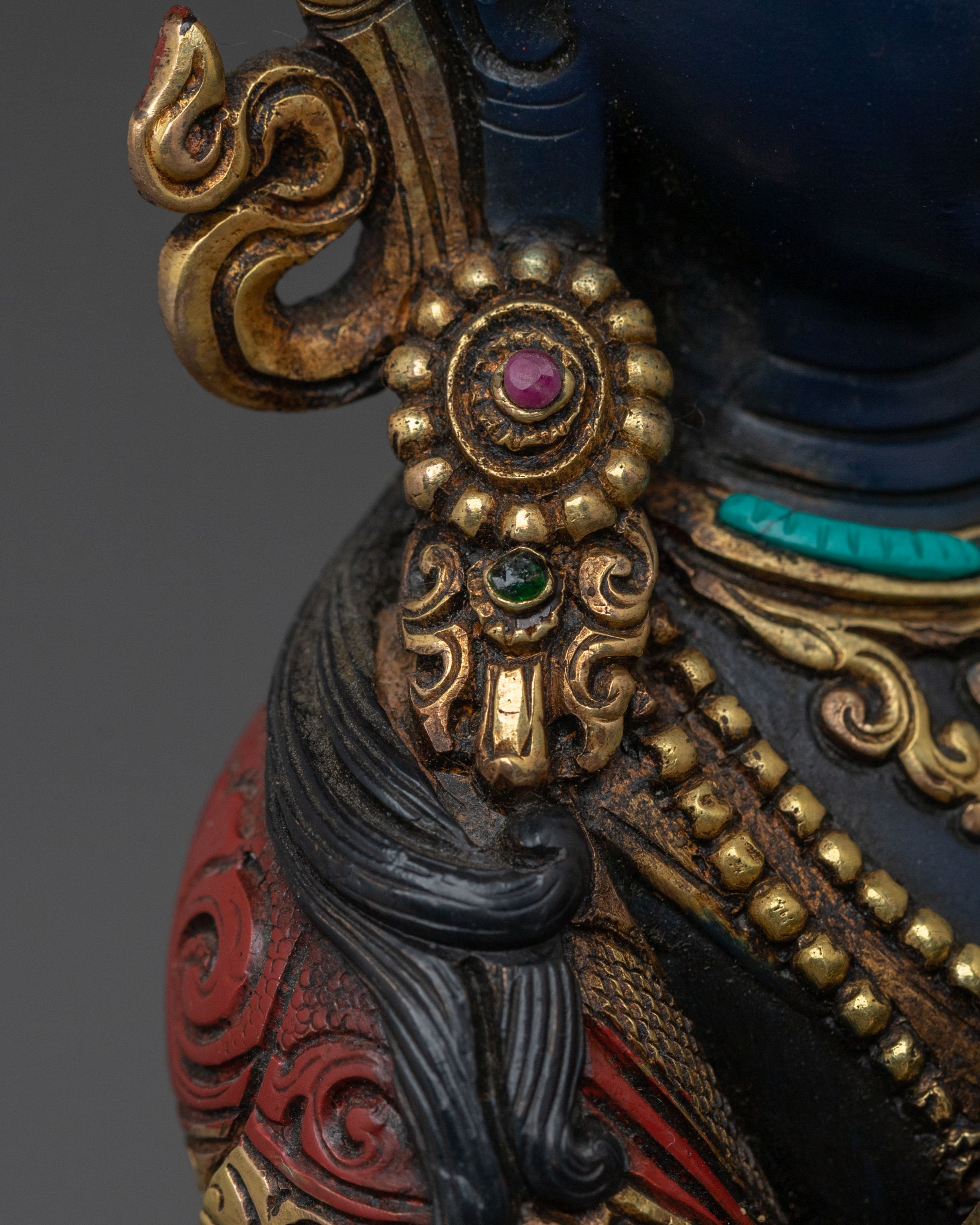 Handmade Vajradhara Buddhist Statue: Primordial Buddha