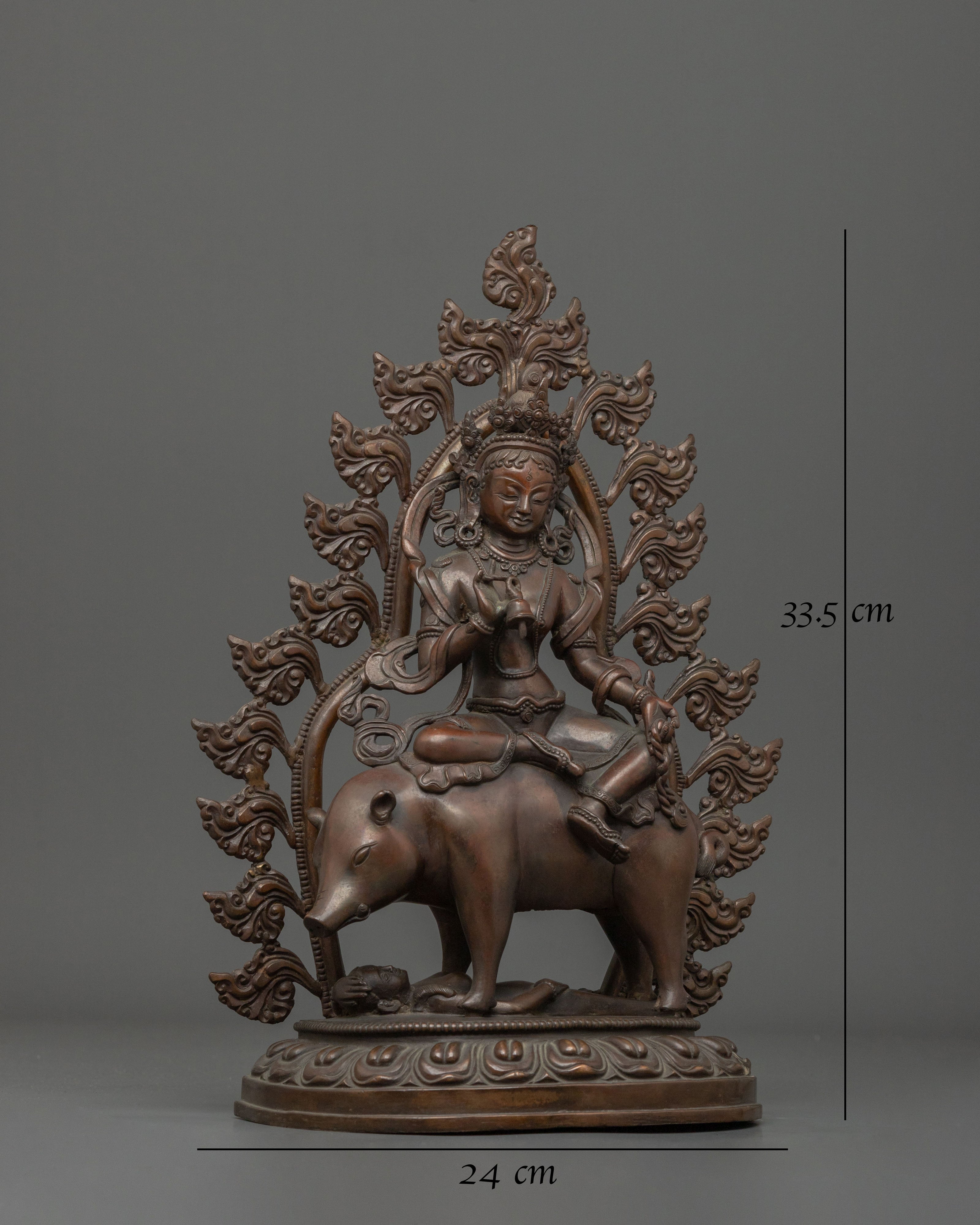 Goddess Marici Statue | Buddhist Goddess of Light and Protection