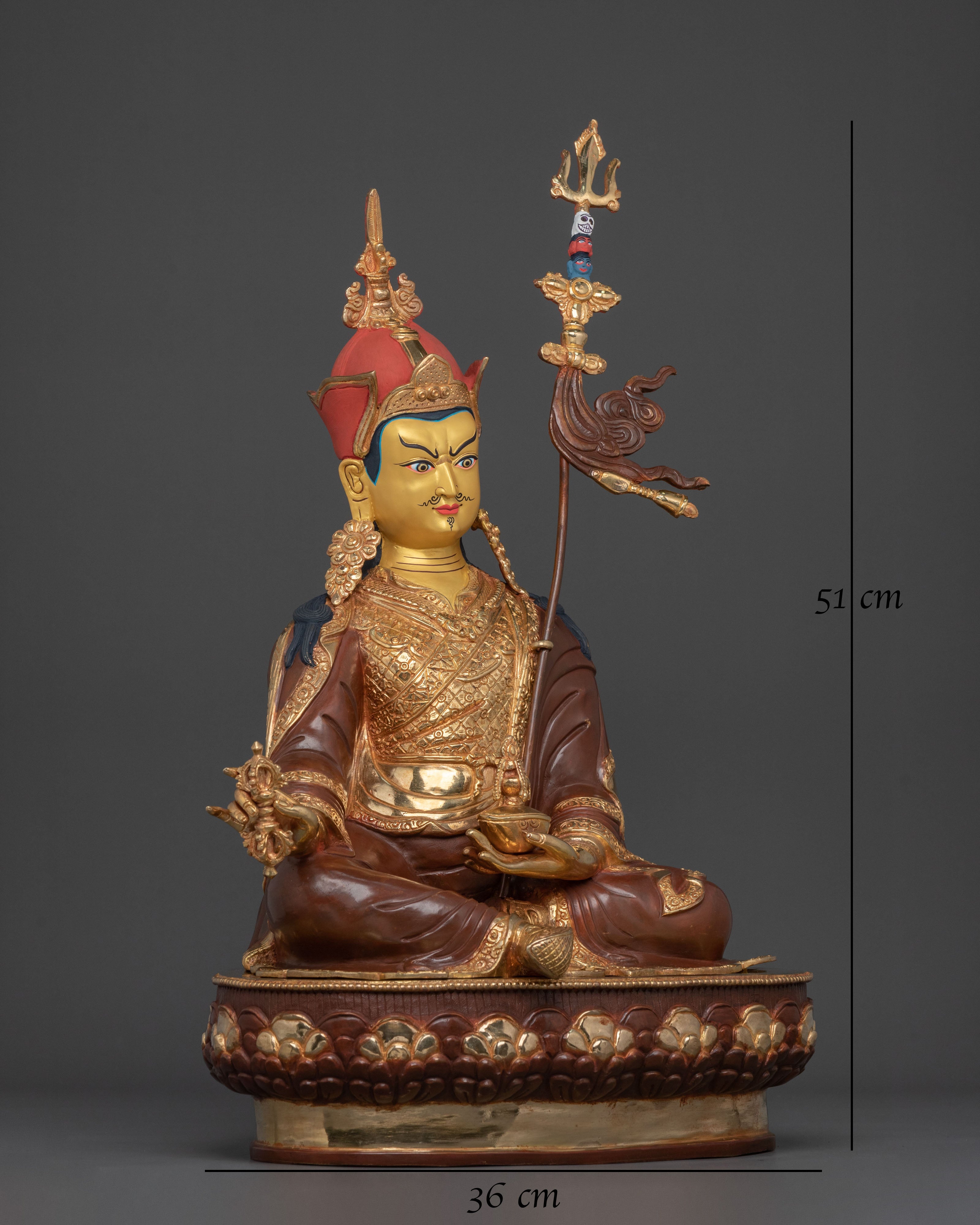 Guru Rinpoche Sculpture | The Precious Master