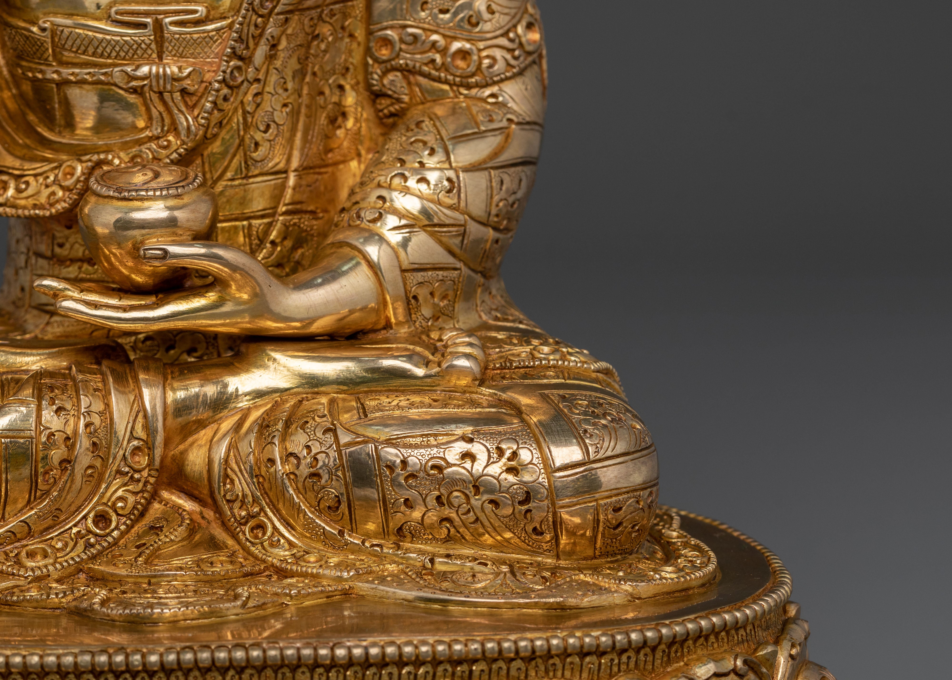 Religious Shakyamuni Buddha Sacred Statue