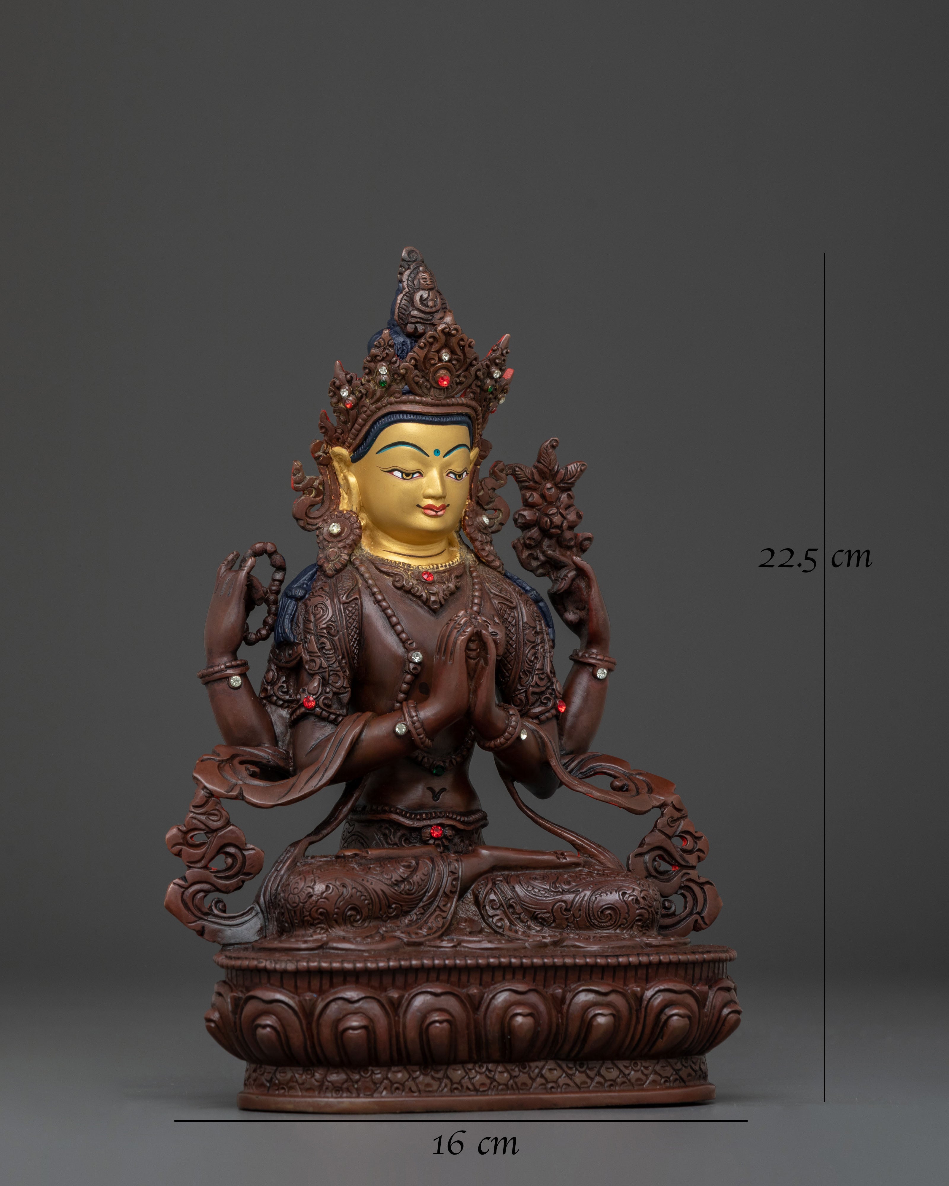 Avalokiteshvara Sculpture | Bodhisattva of Compassion