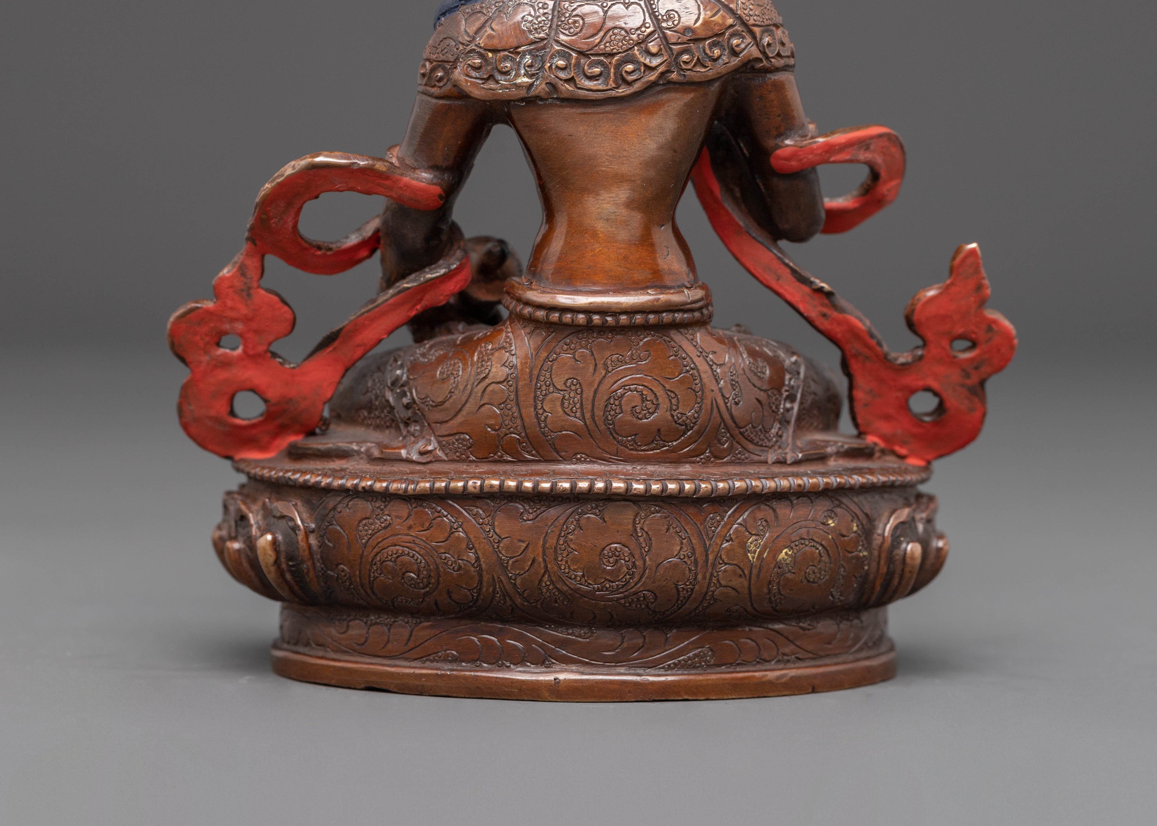 Handcrafted Vajrasattva Golden Statue | Purification Deity