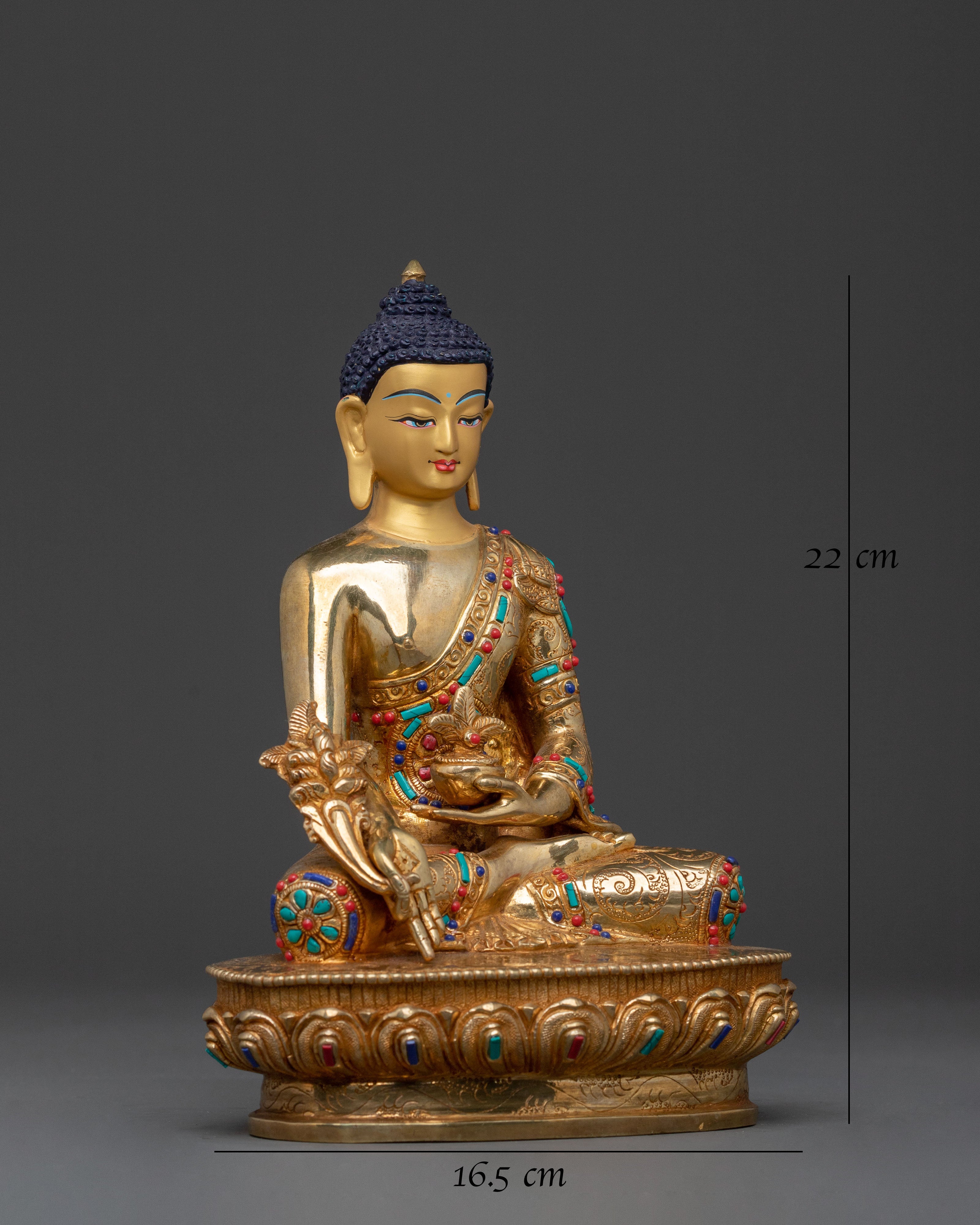 Medicine Buddha Statue: Health Blessing Figurine