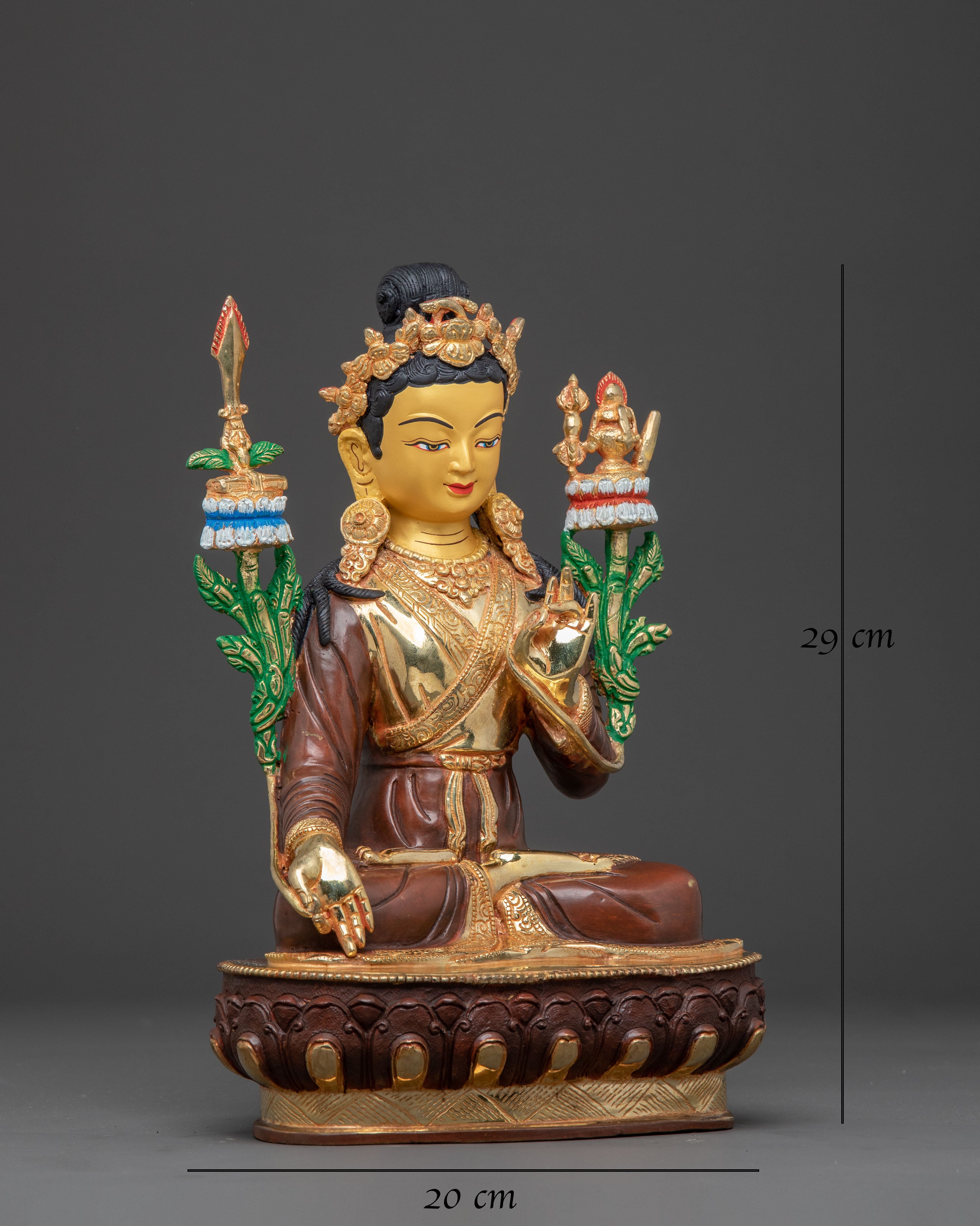 Yuthok Yontan Gonpo Statue: Founder of Tibetan Medicine