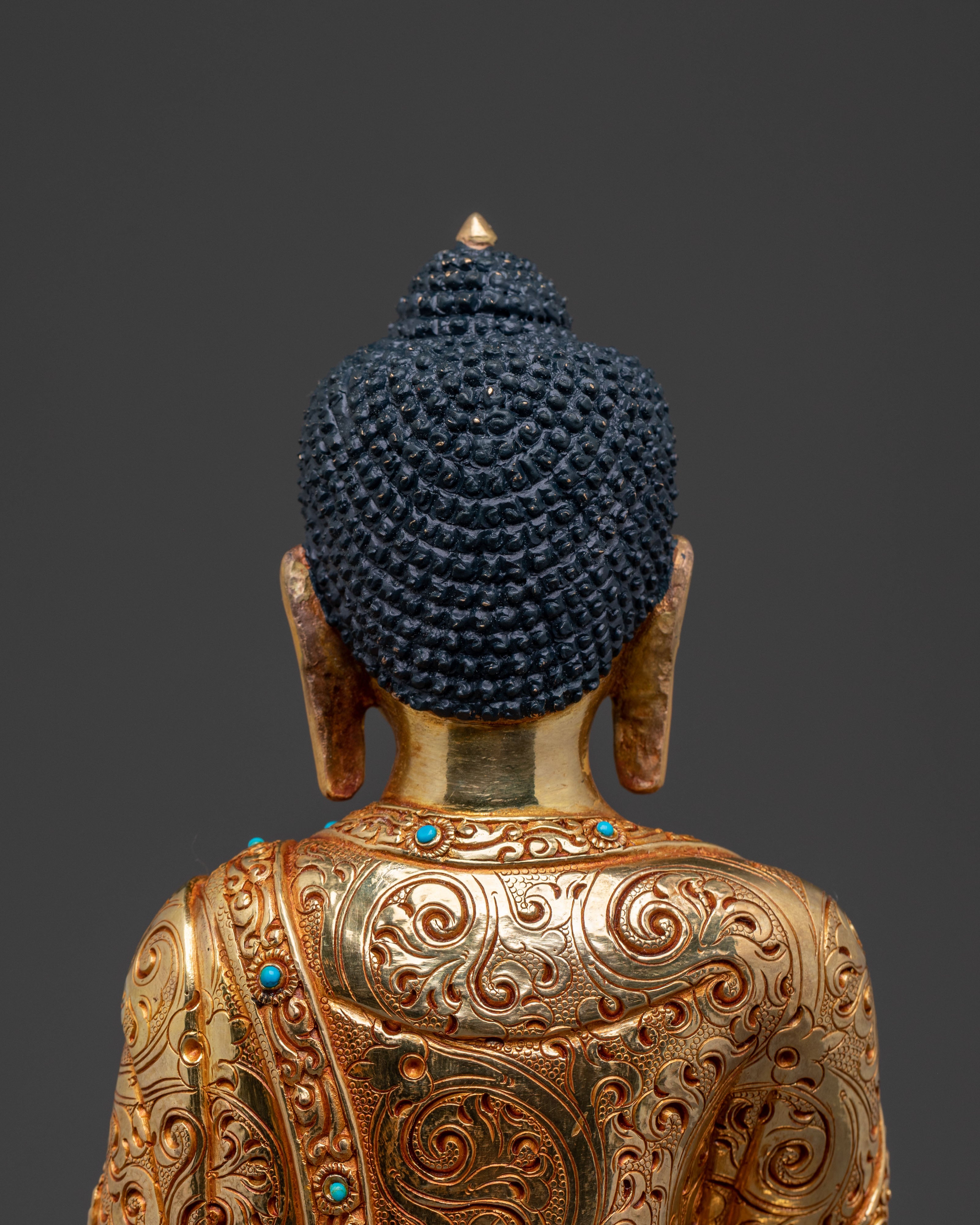 Shakyamuni Buddha Handcrafted Copper Statue