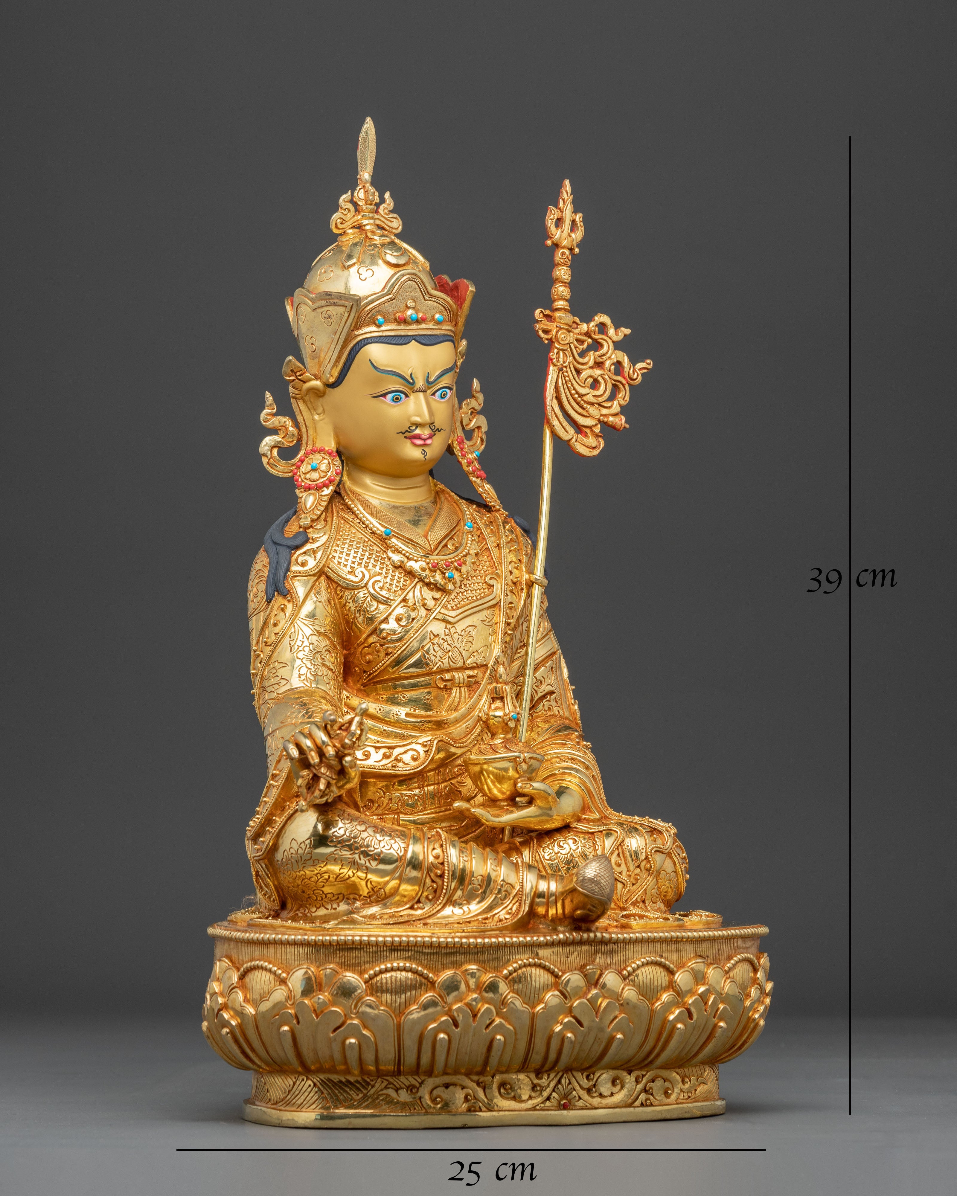 Statue of Buddhist Master Padmasambhava