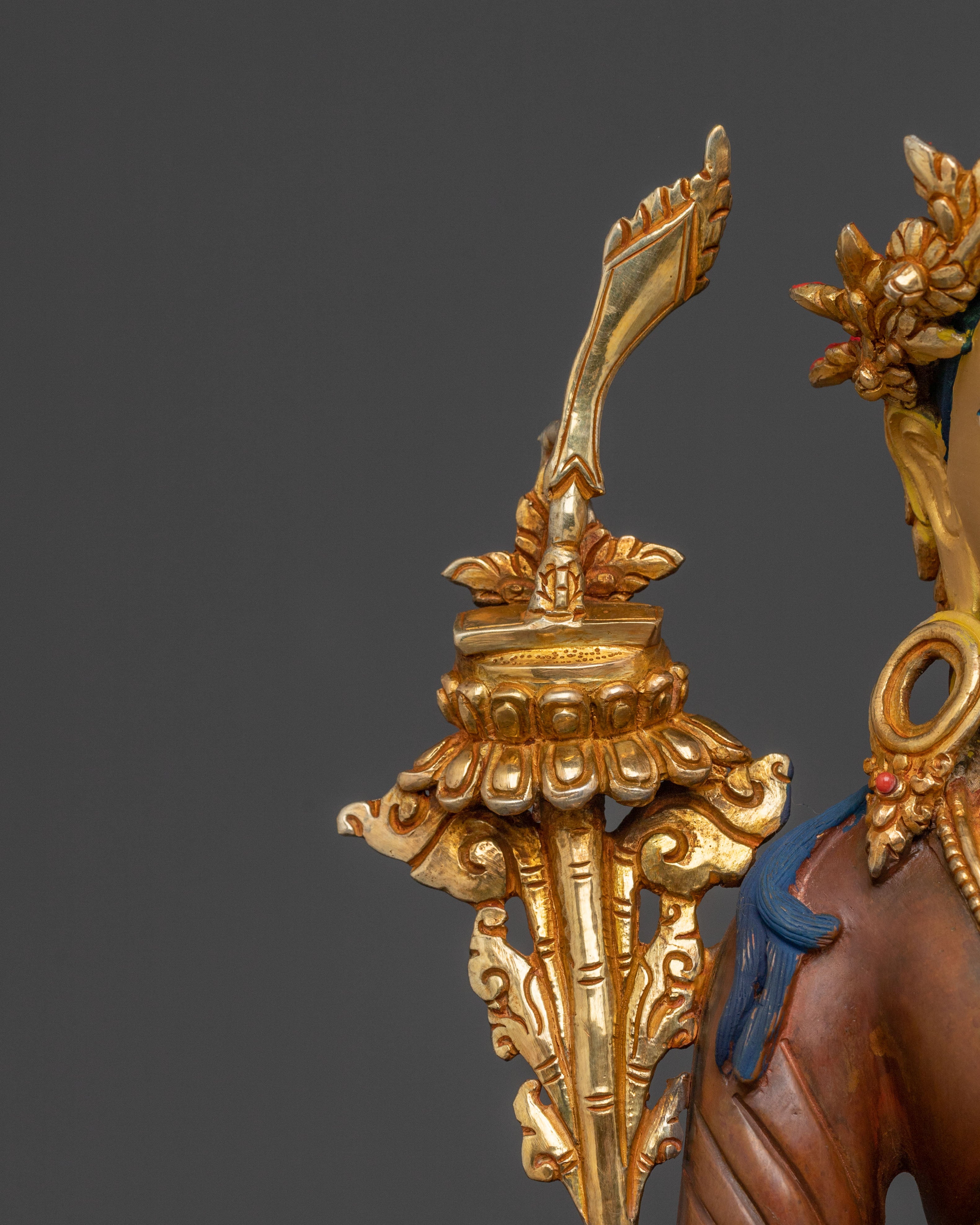 Handcrafted Yuthon Yonten Gonpo Statue |  Spiritual Altar