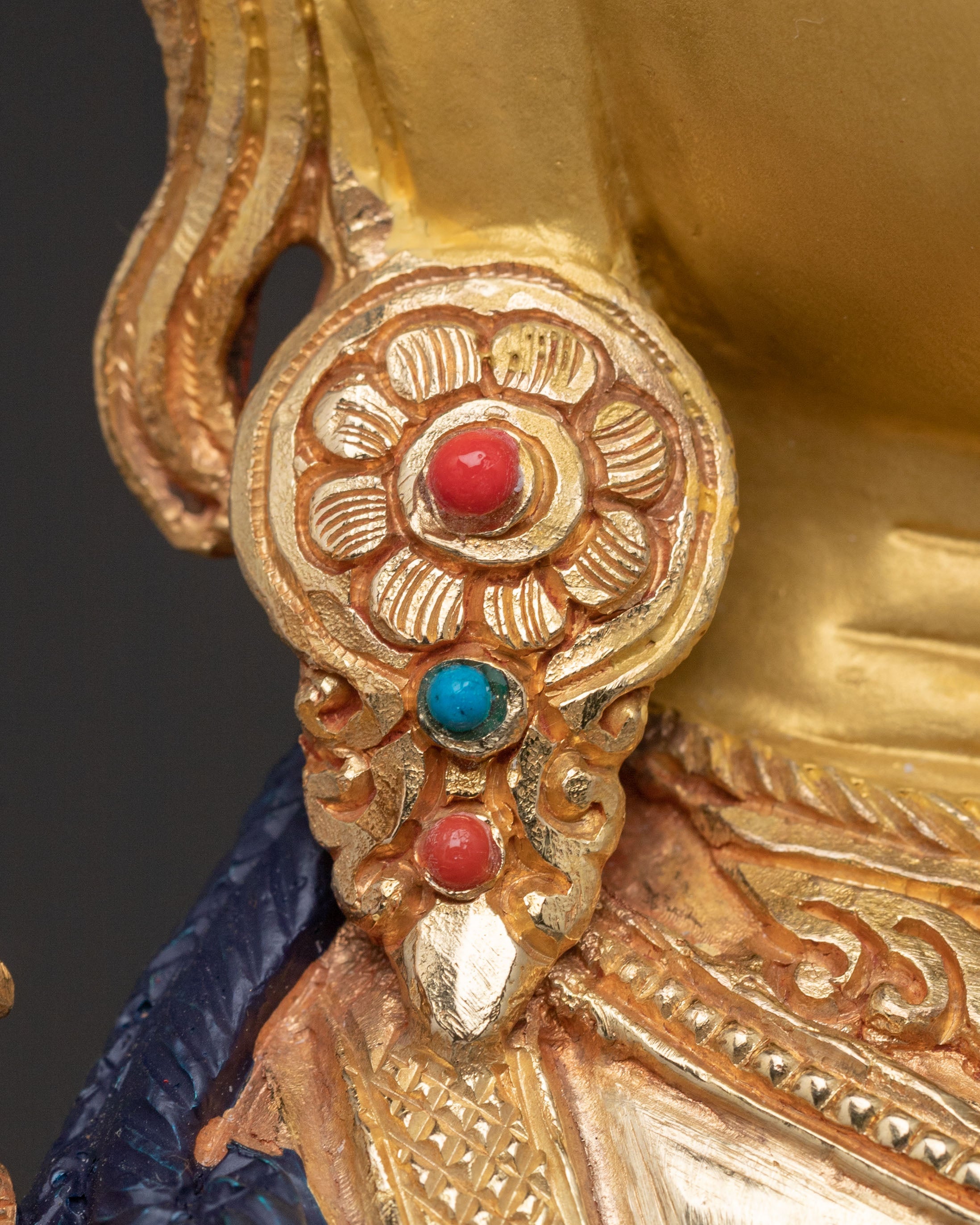 White Tara Healing Deity Sculpture: Handcrafted Serenity