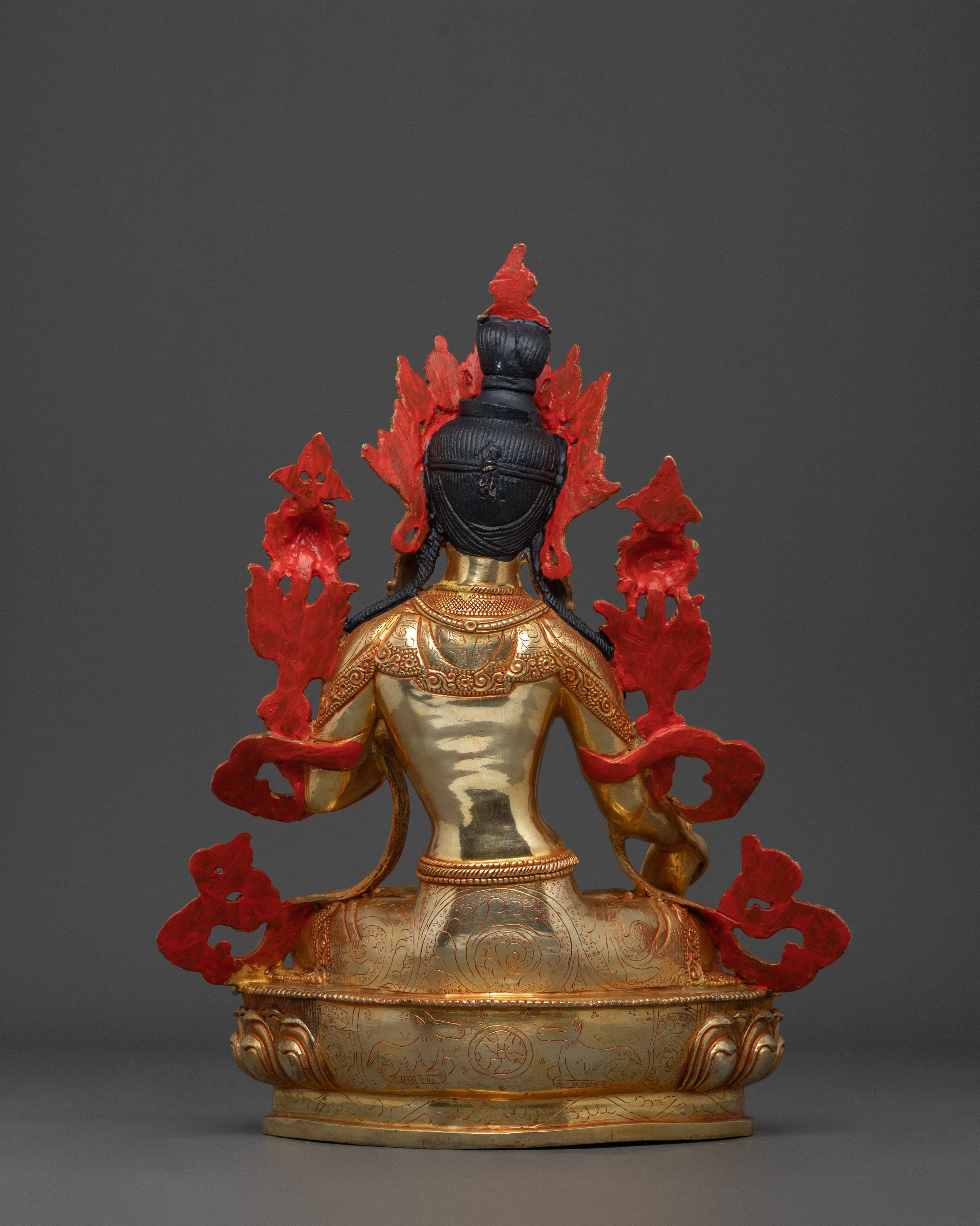 Tibetan White Tara Handmade Statue |  Goddess of Compassion