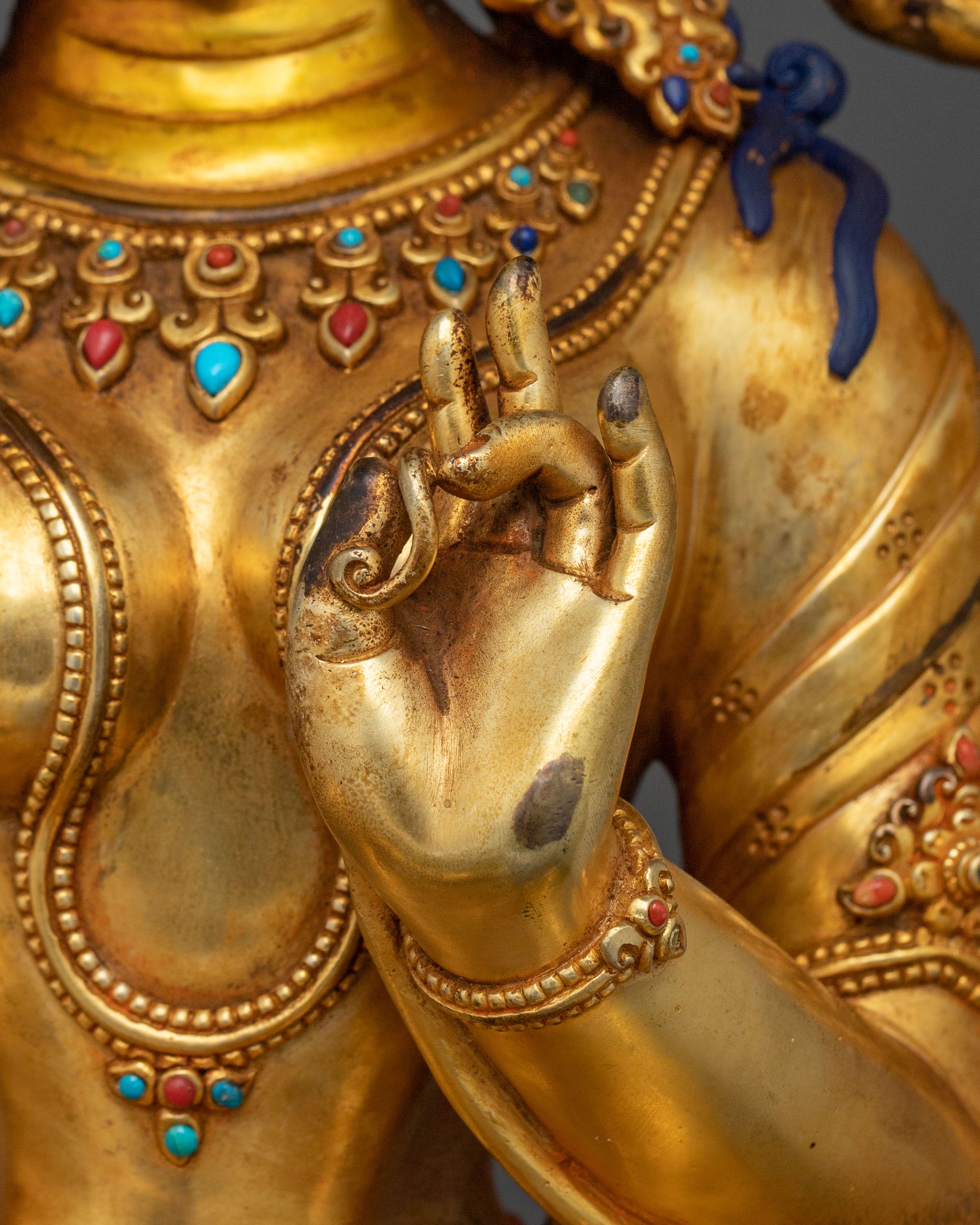 Green Tara Sacred Statue | Tibetan Goddess