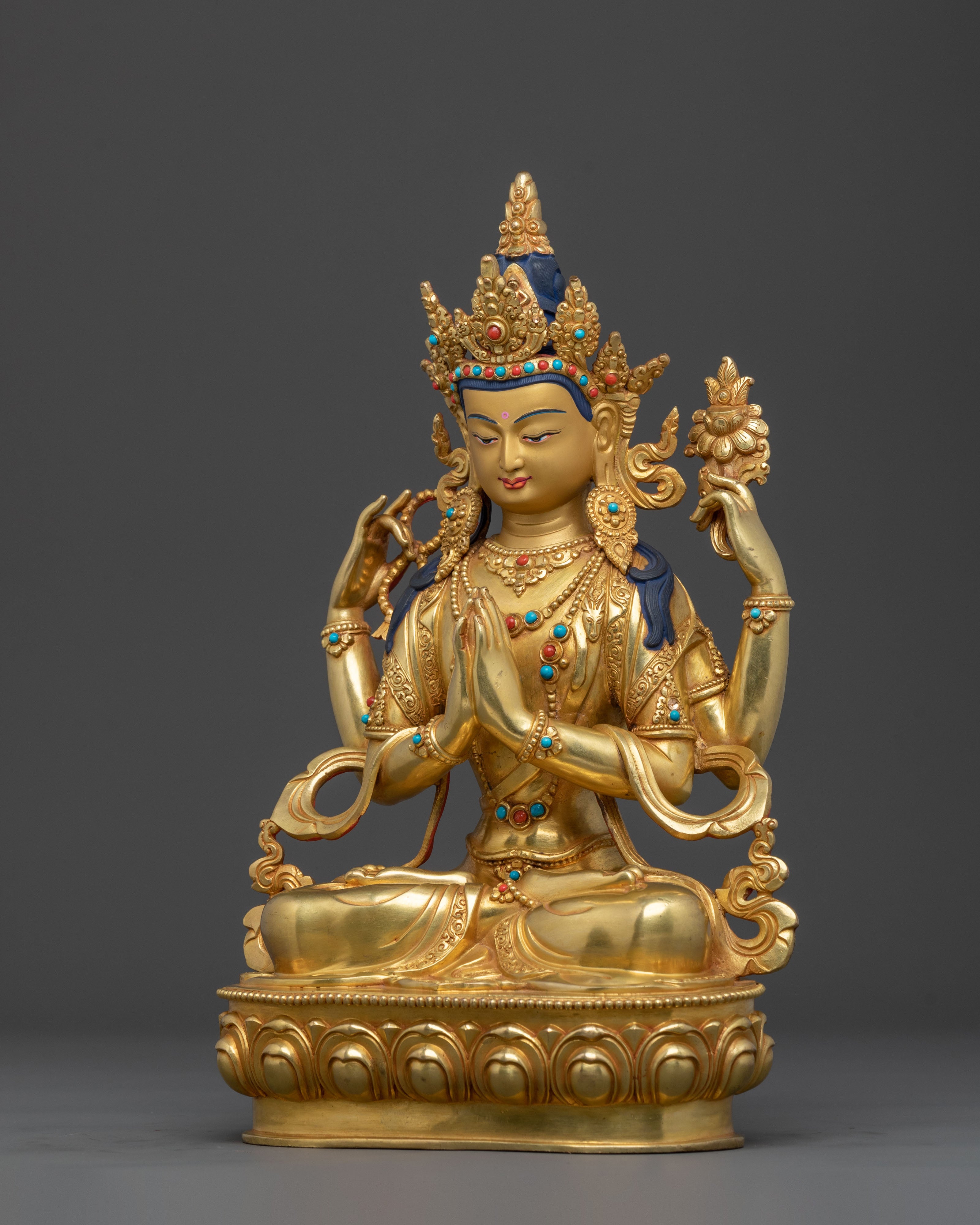 Chenrezig Sacred Figurine | Compassionate Bodhisattva