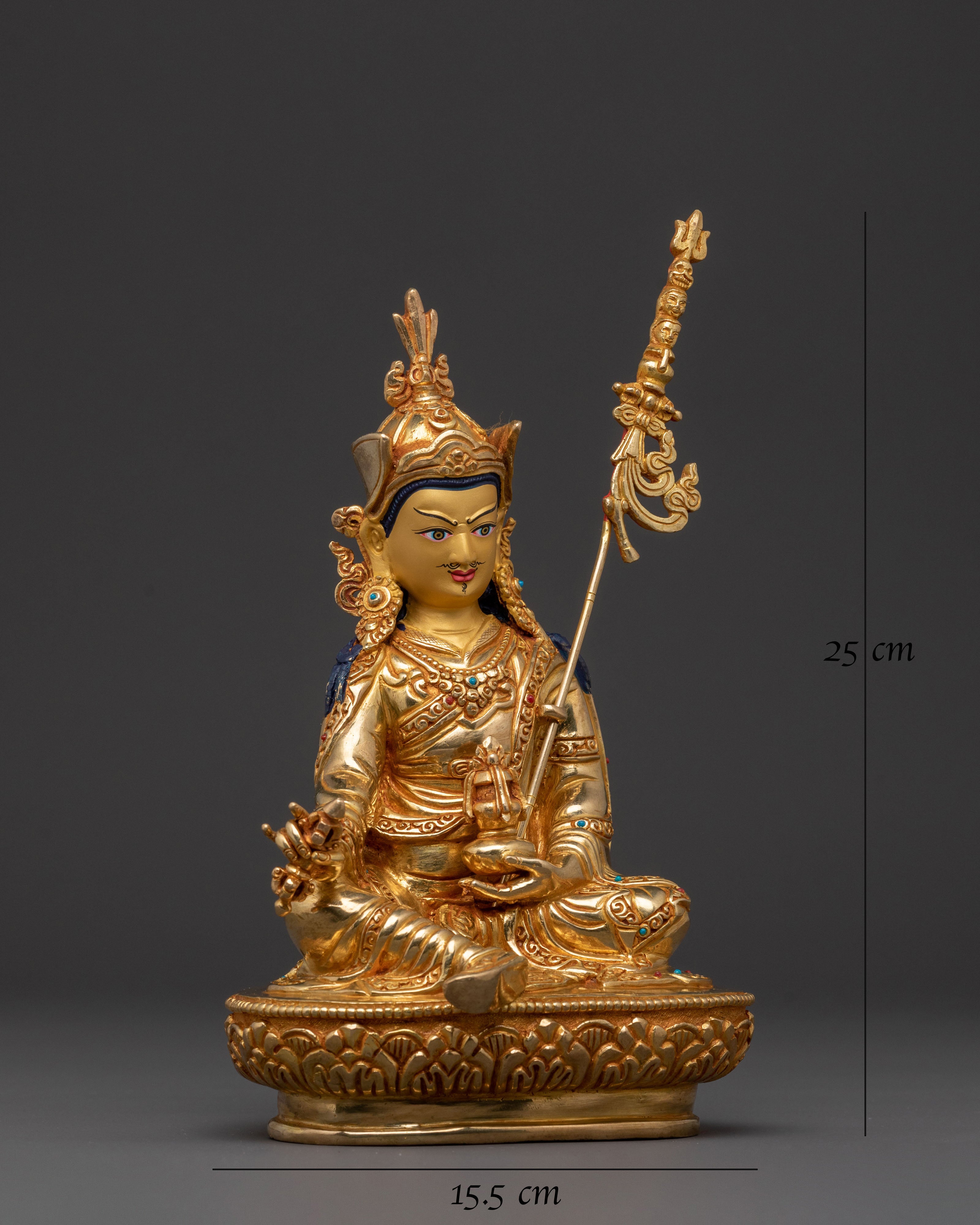 Guru Rinpoche Sacred Statue | Meditation Altar Decor