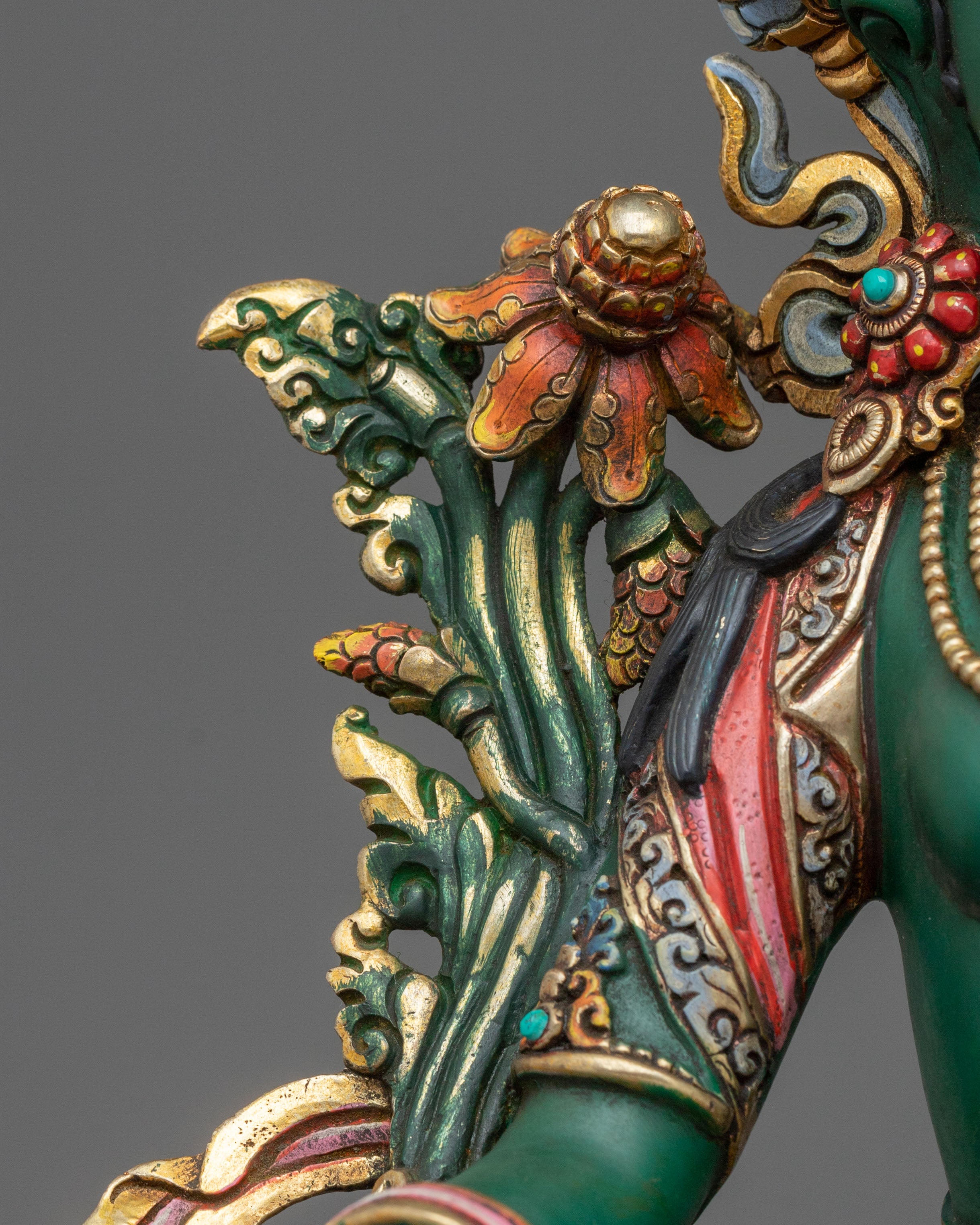 Green Tara Statue: Mother of Liberation