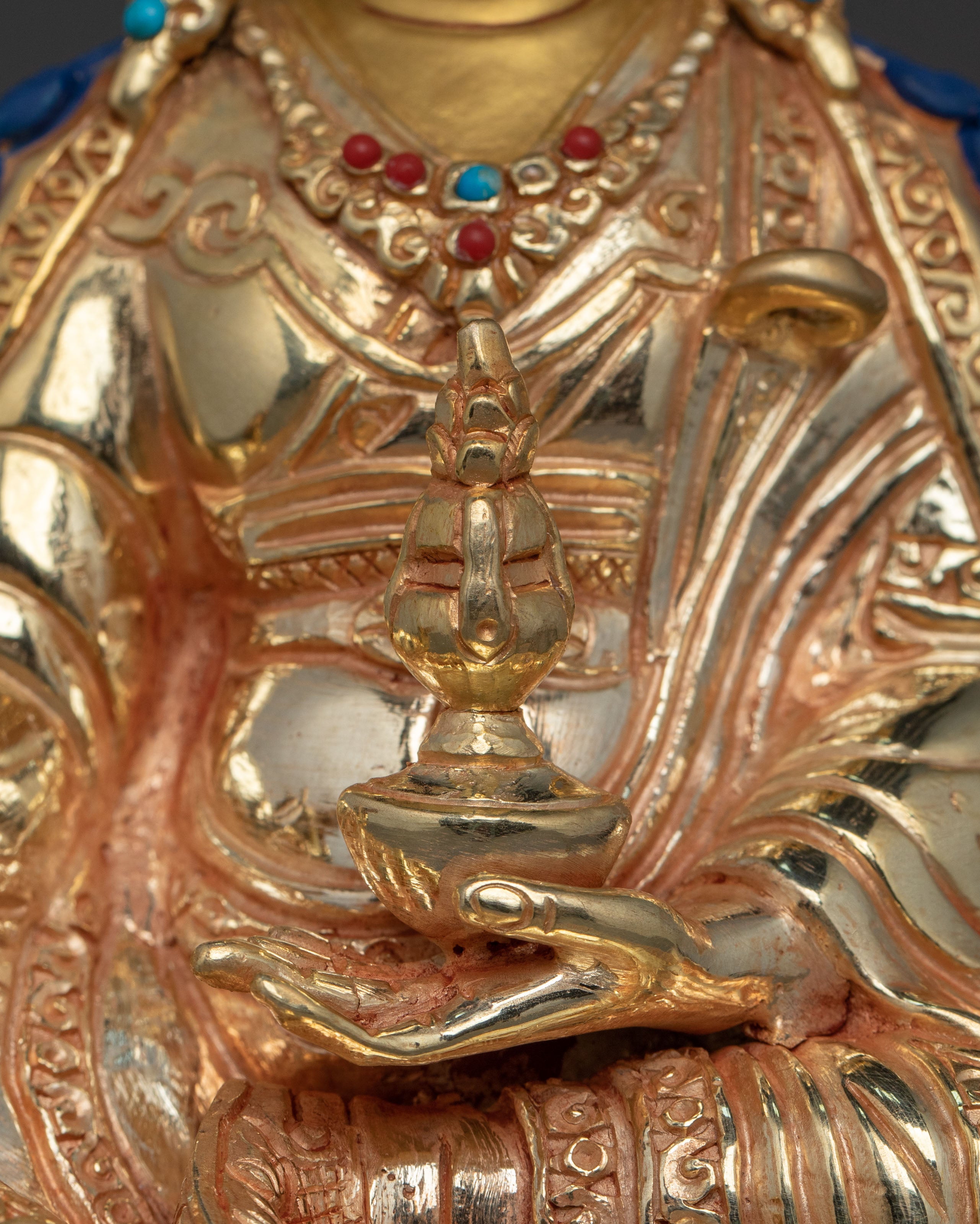 Handcrafted Guru Rinpoche Statue | Buddhist Figurine