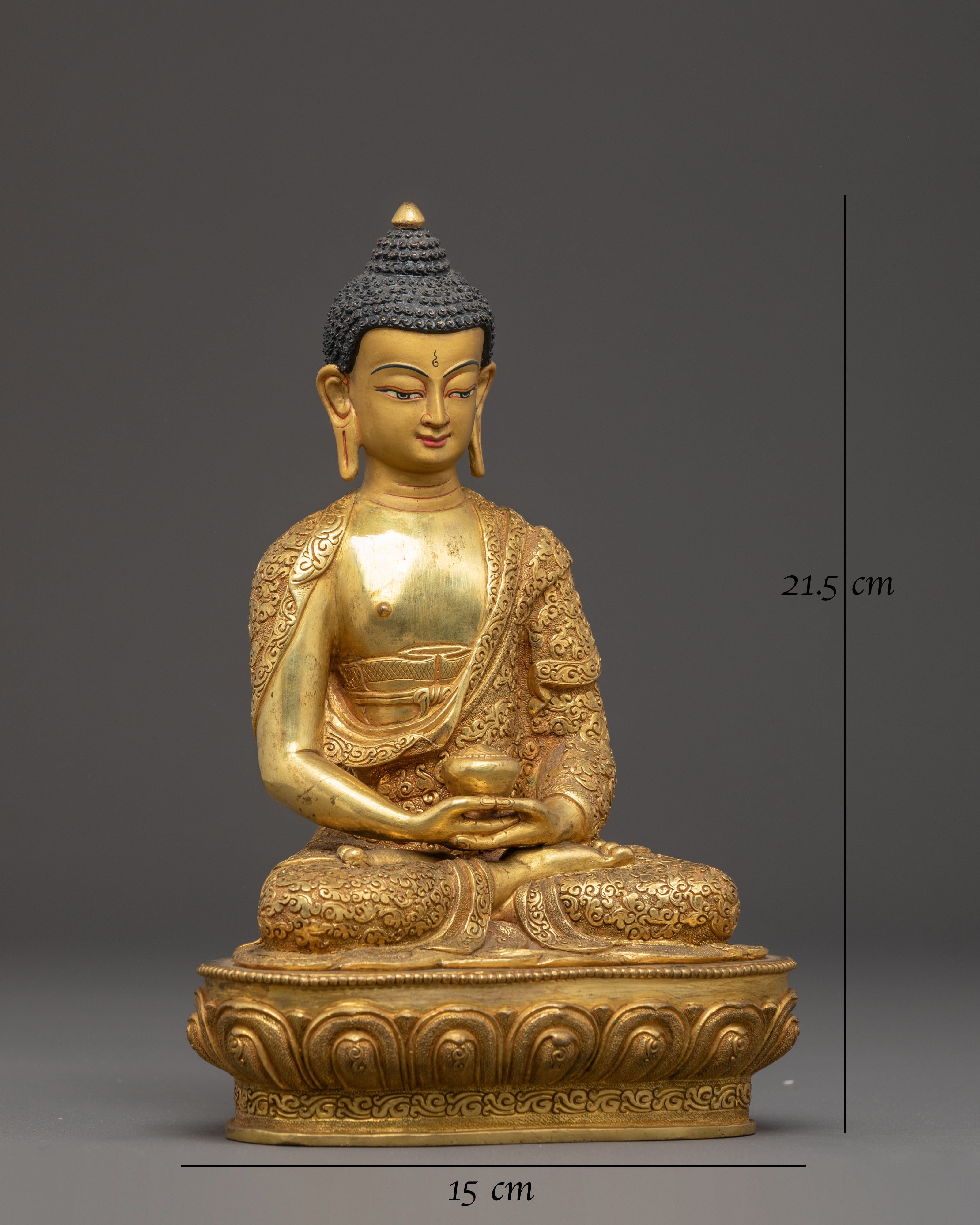 Serene Amitabha Buddha Statue