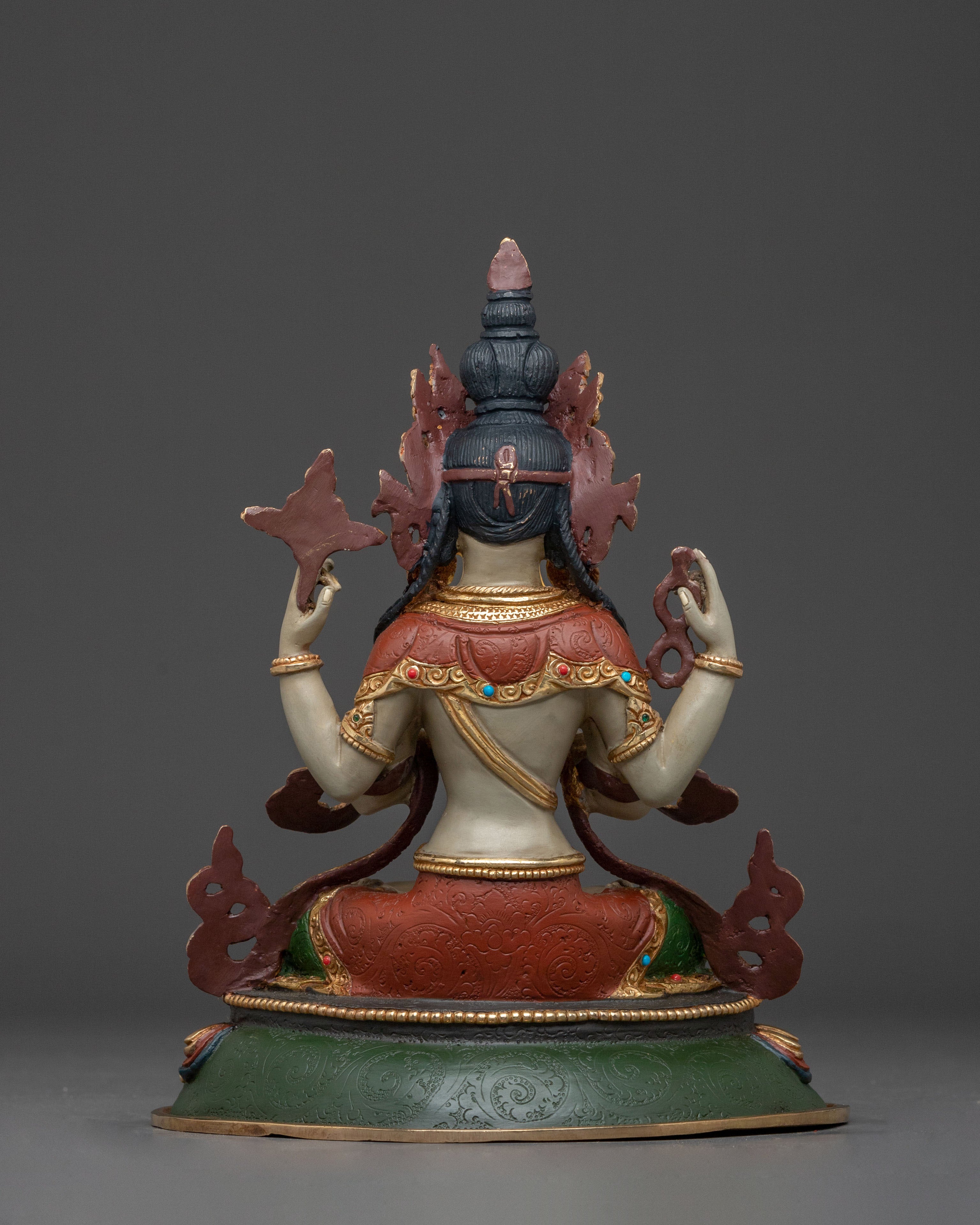 Himalayan Chenrezig Statue | Buddhist Decor