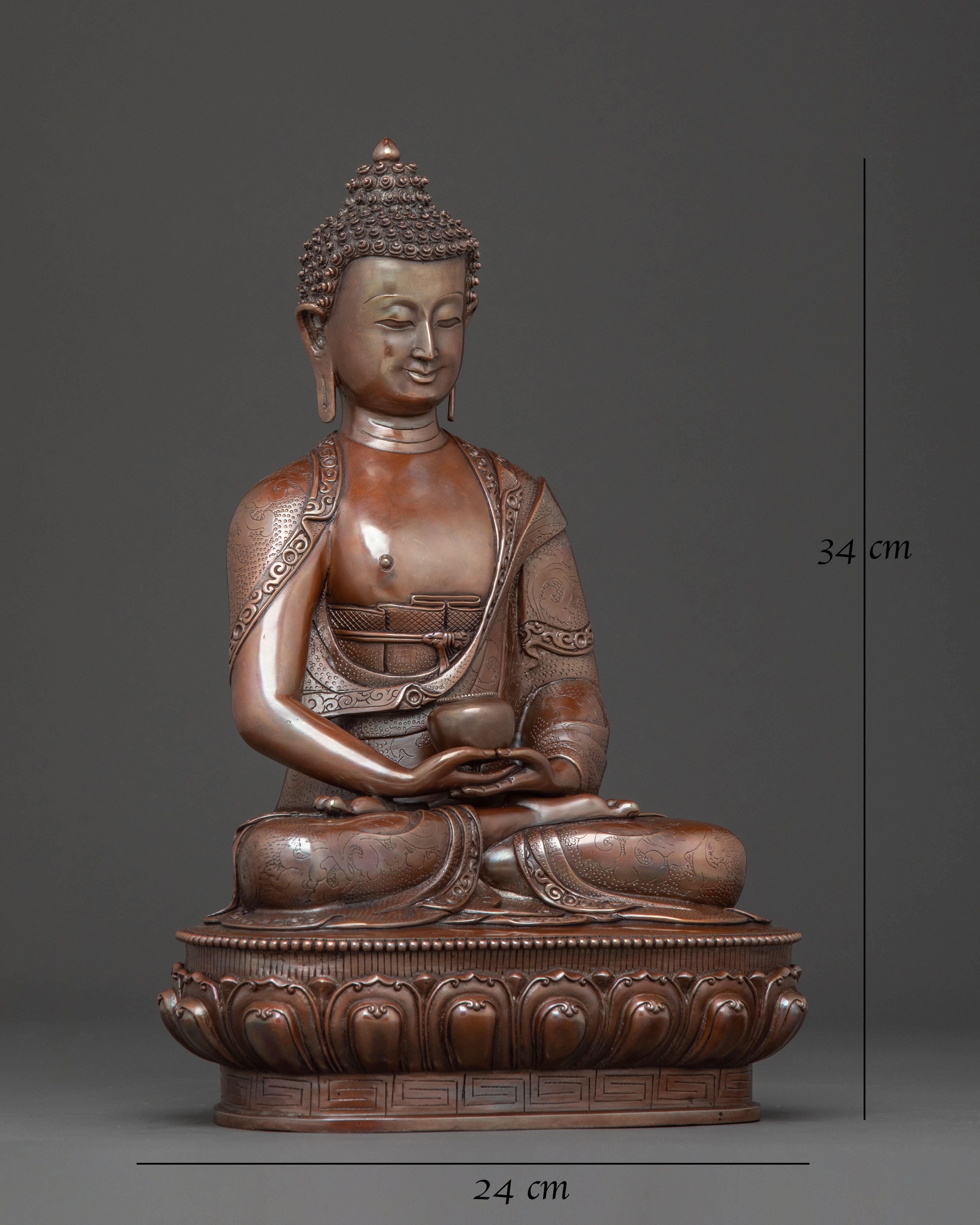 Eternal Life Amitabha Buddha Statue | Sacred Icon